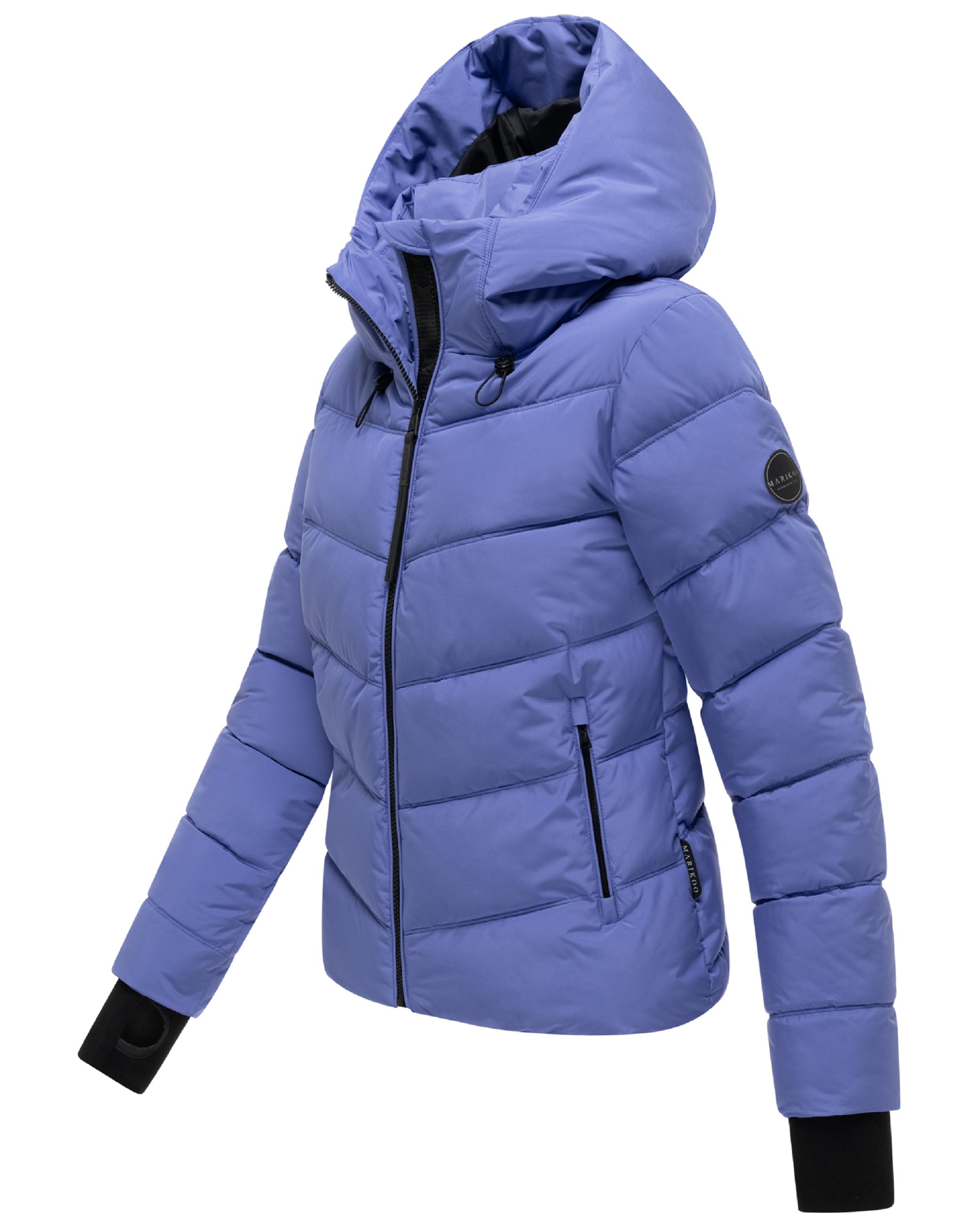 Kurze Winter Steppjacke "Yukanii XVI" Deep Lavender
