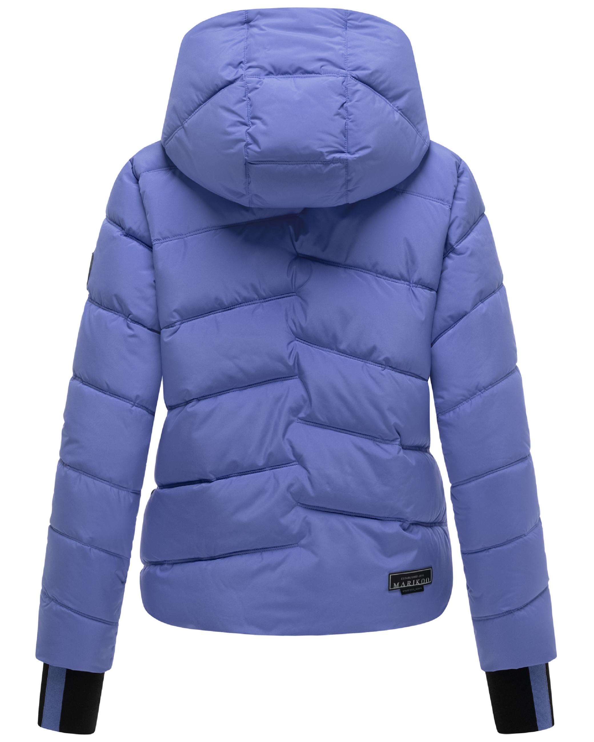 Kurze Winter Steppjacke "Yukanii XVI" Deep Lavender