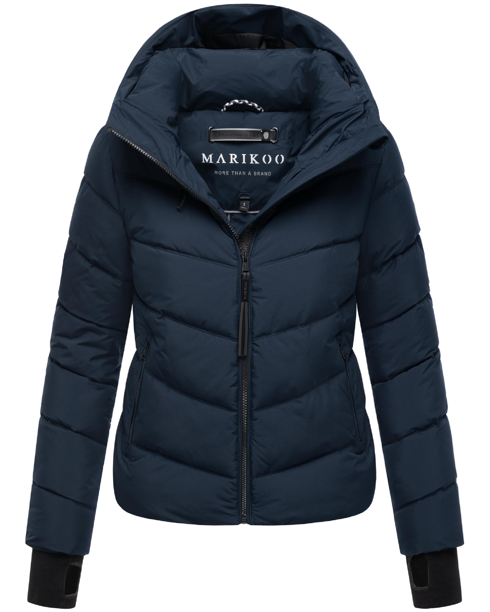 Kurze Winter Steppjacke "Yukanii XVI" Navy