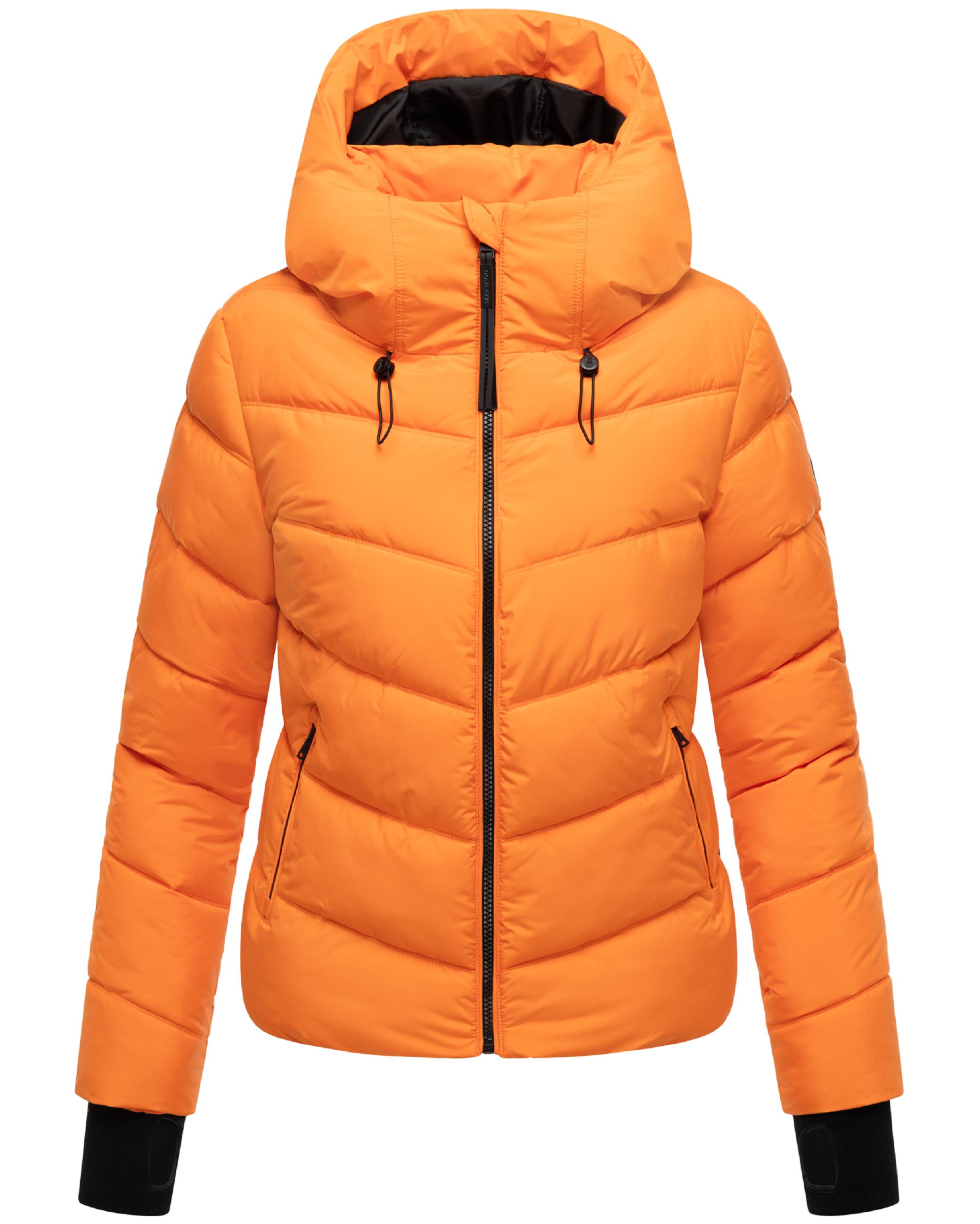 Kurze Winter Steppjacke "Yukanii XVI" Orange