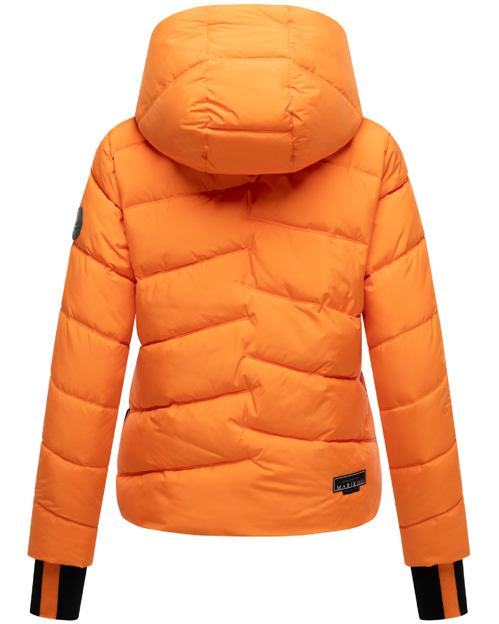 Kurze Winter Steppjacke "Yukanii XVI" Orange