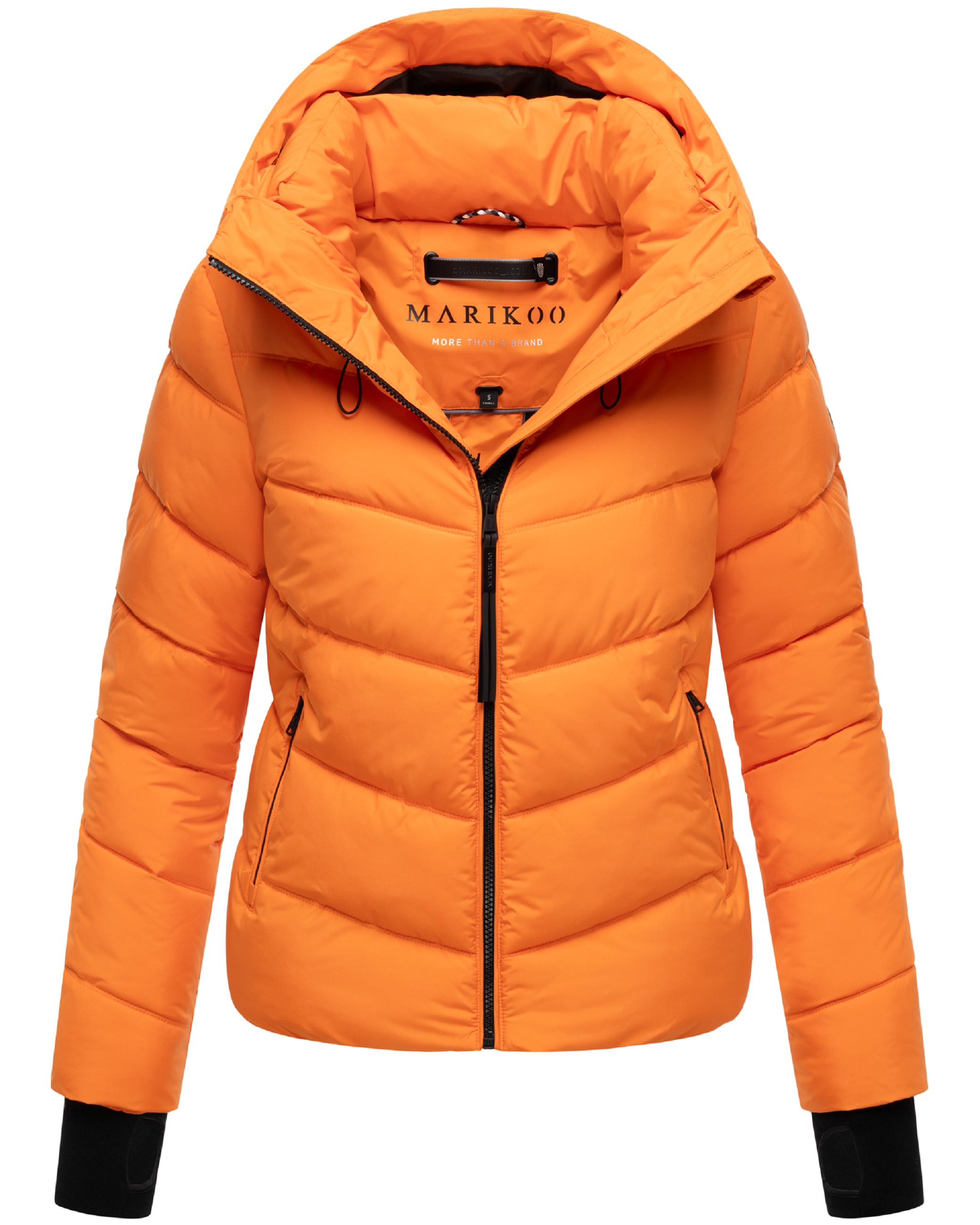 Kurze Winter Steppjacke "Yukanii XVI" Orange