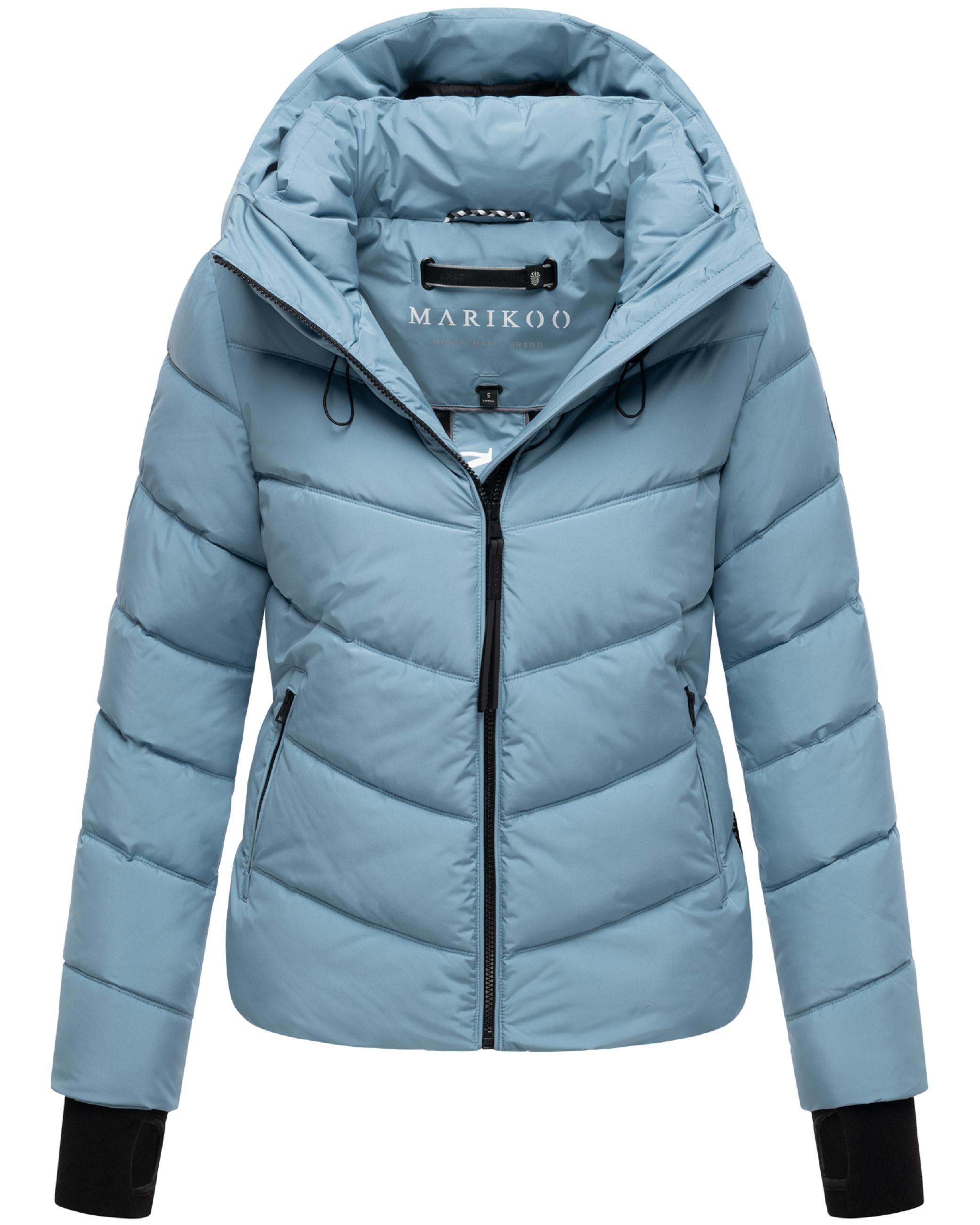 Kurze Winter Steppjacke "Yukanii XVI" Powder Blue