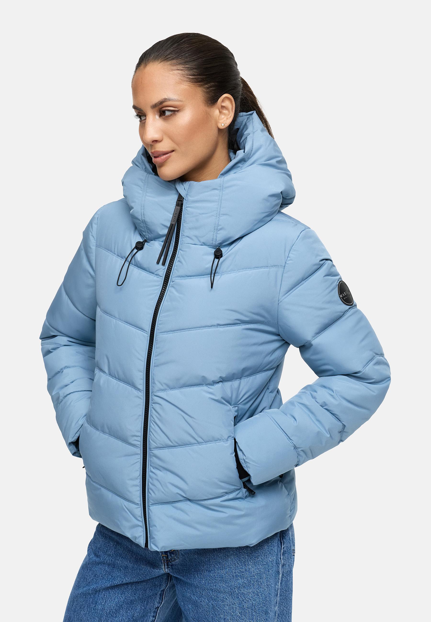 Kurze Winter Steppjacke "Yukanii XVI" Powder Blue