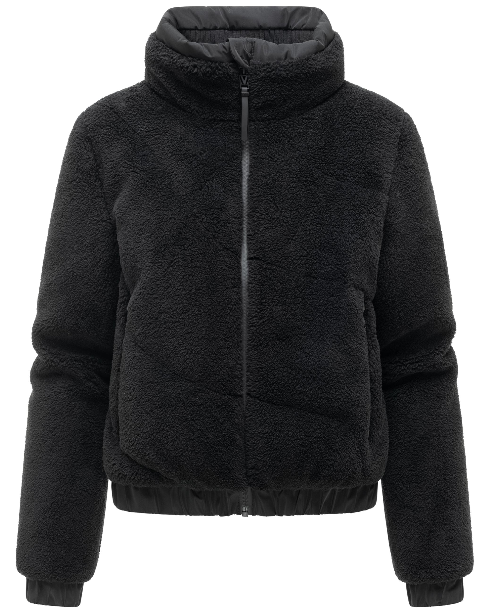 Teddy Jacke mit Futter "Yuvaa 16" Black