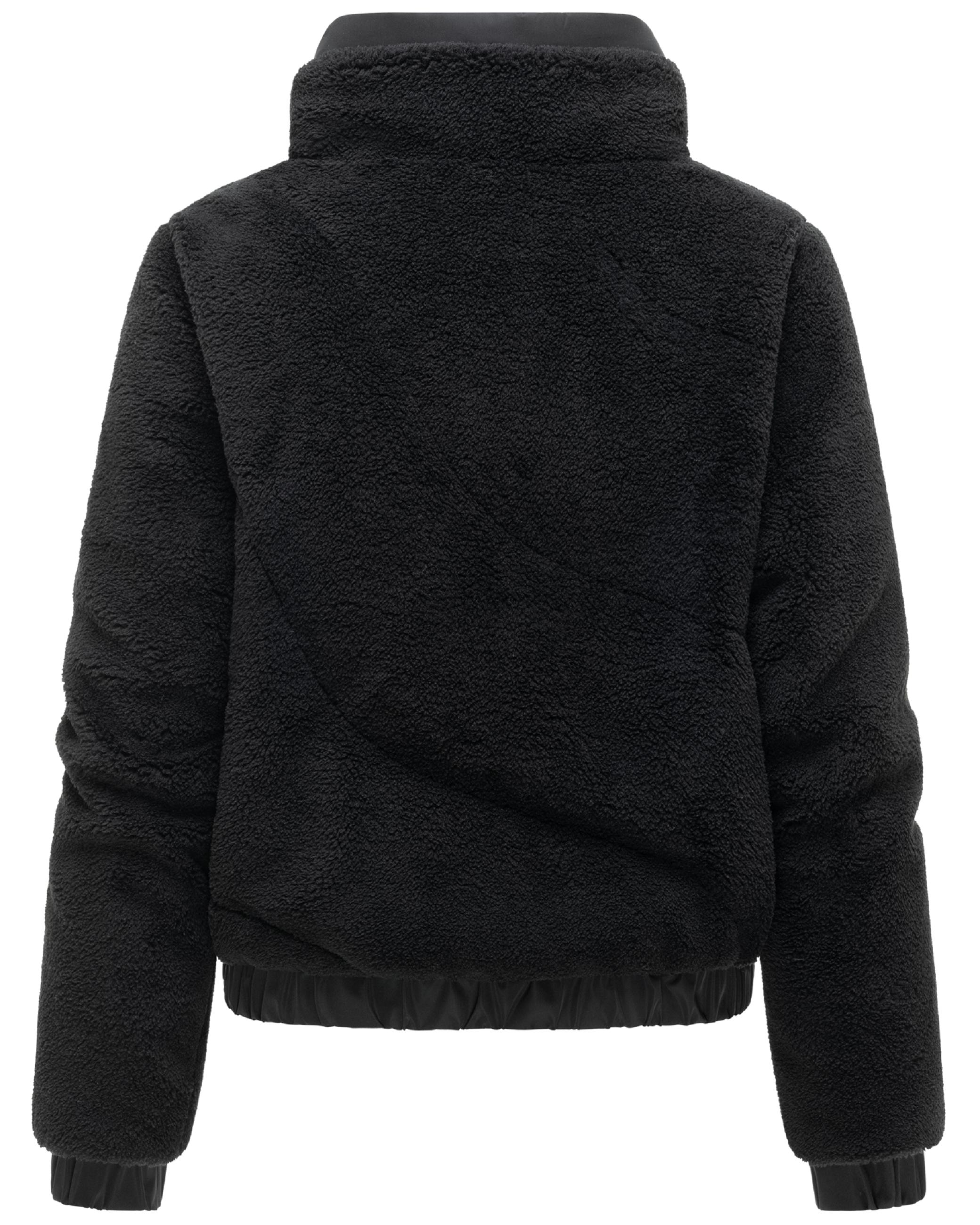 Teddy Jacke mit Futter "Yuvaa 16" Black