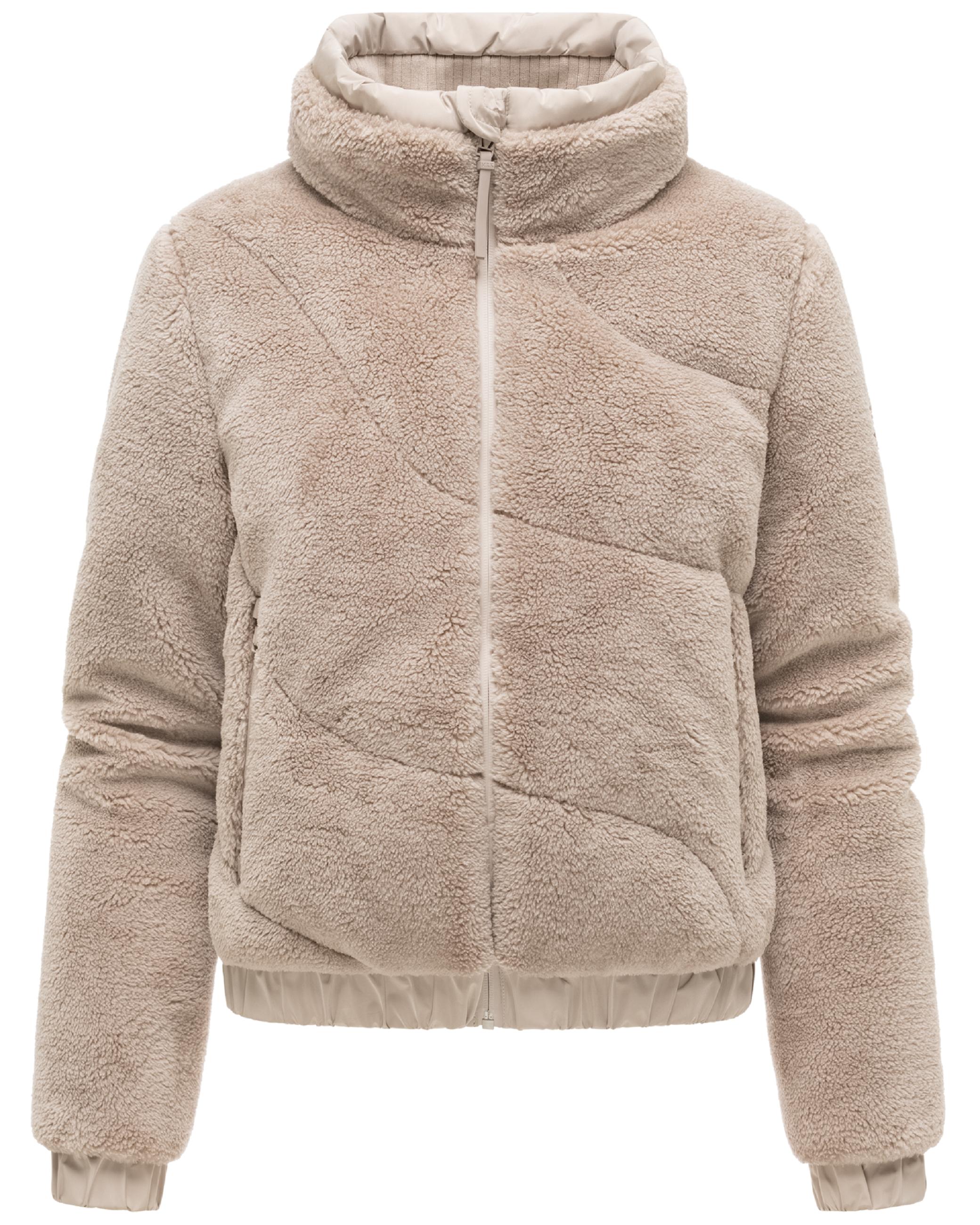 Teddy Jacke mit Futter "Yuvaa 16" Light Taupe