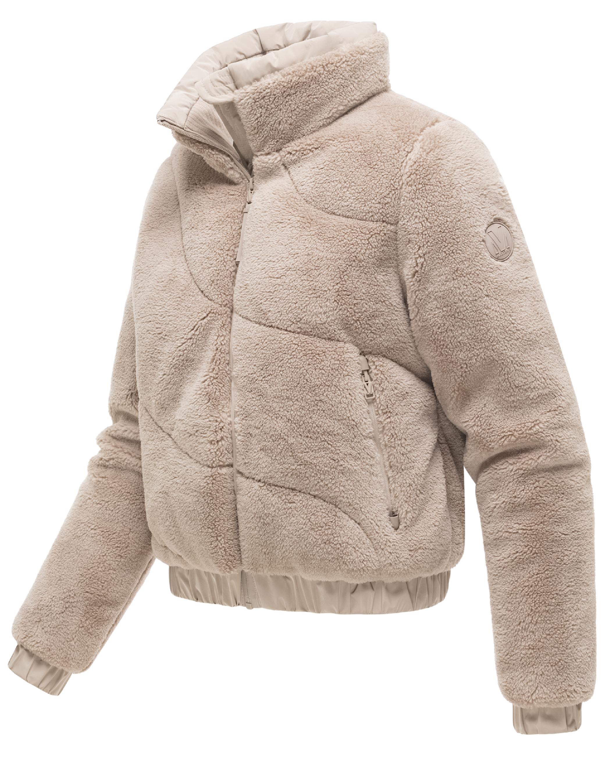 Teddy Jacke mit Futter "Yuvaa 16" Light Taupe