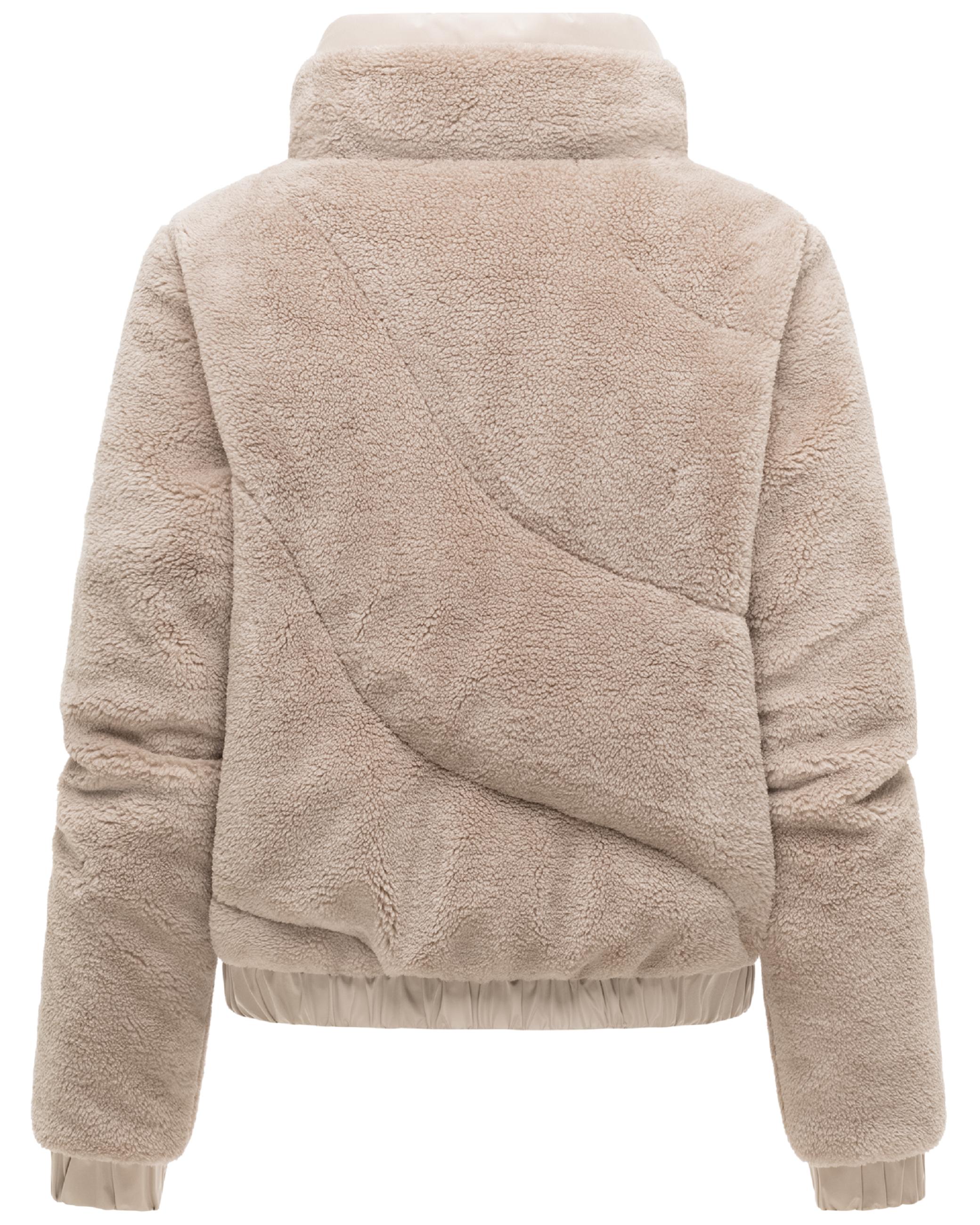 Teddy Jacke mit Futter "Yuvaa 16" Light Taupe