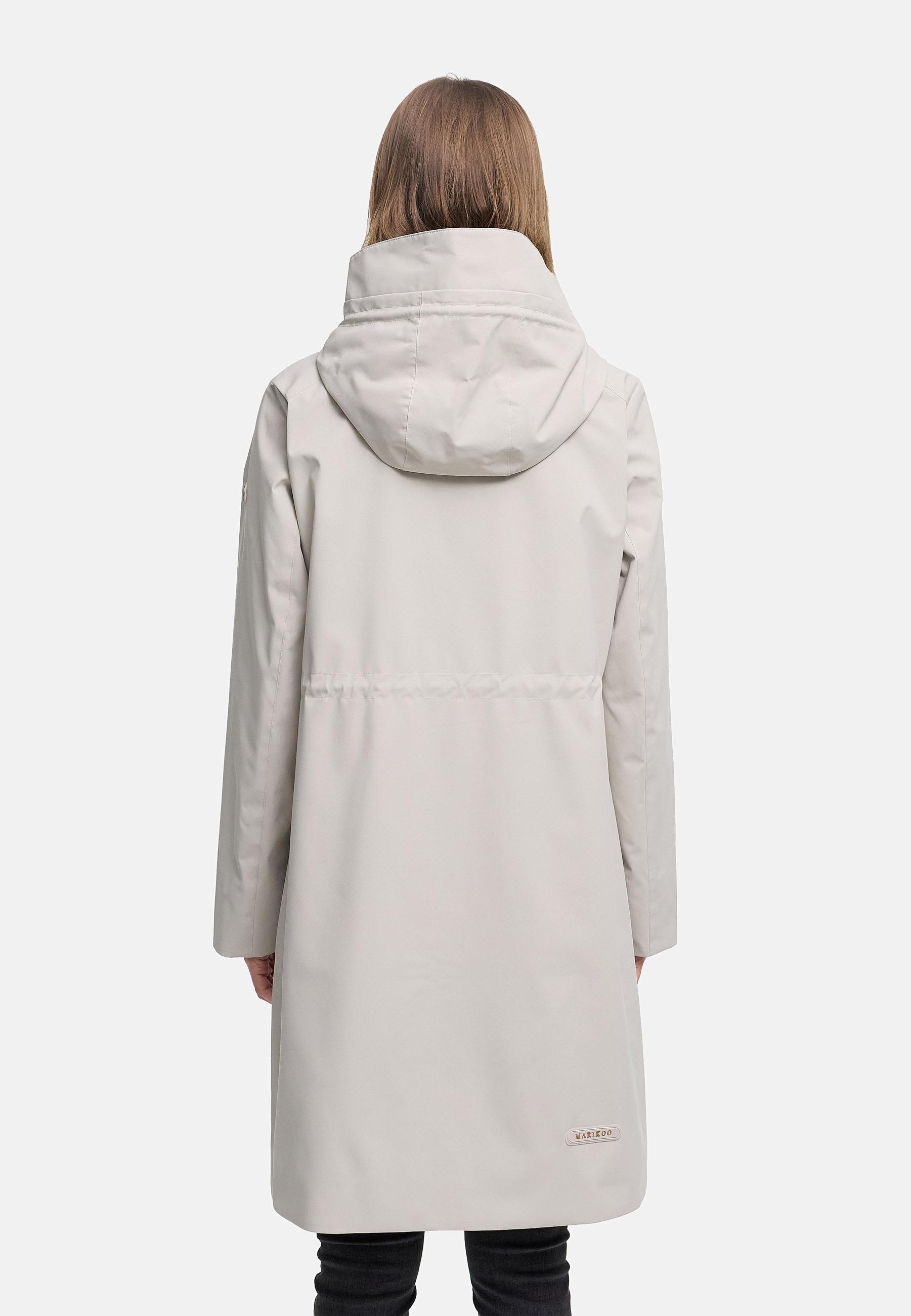 wasserdichter Parka mit Taillenzugkordeln "Zilandaa 16" Bone