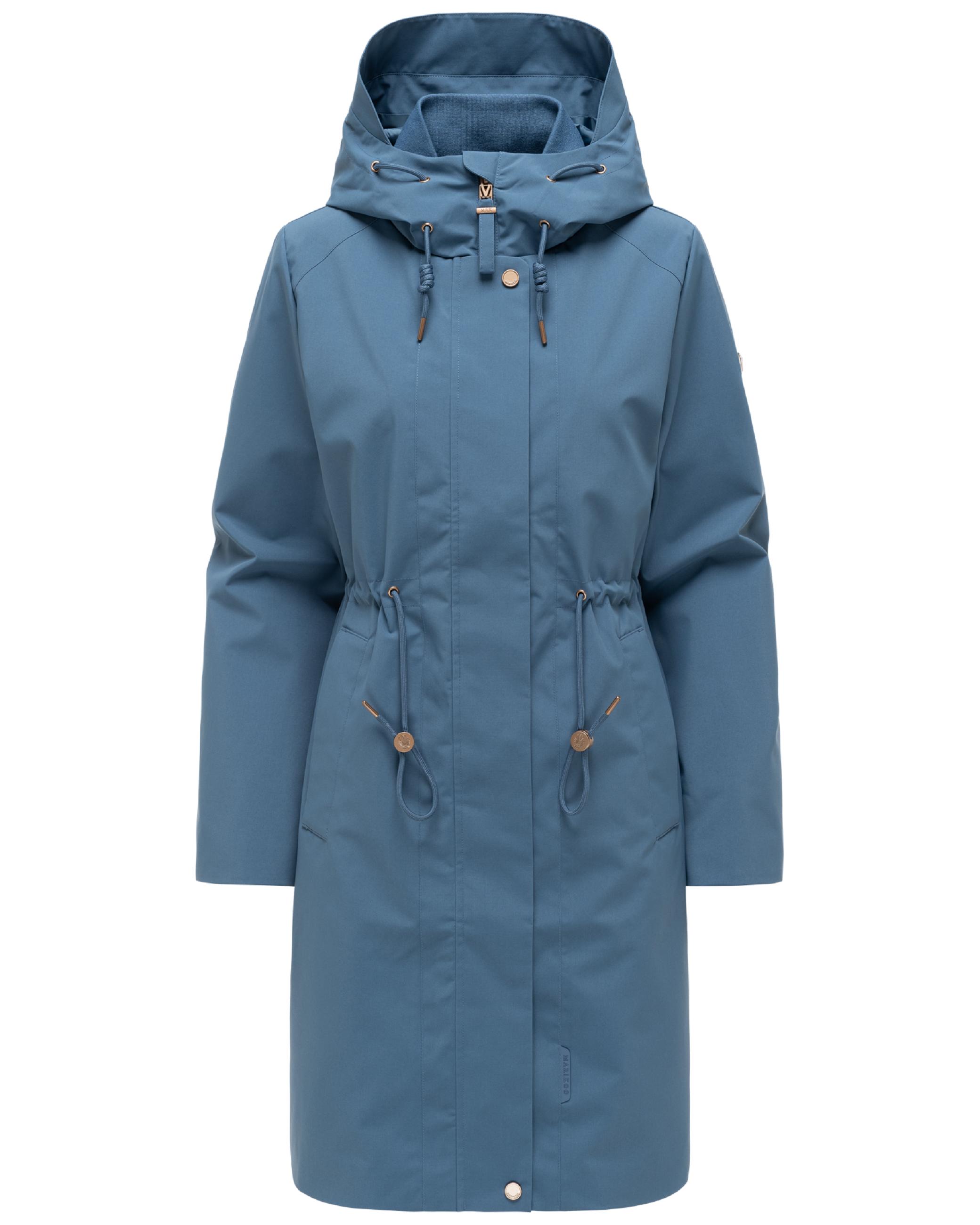 Parka mit Taillenzugkordeln "Zilandaa 16" Dusty Blue