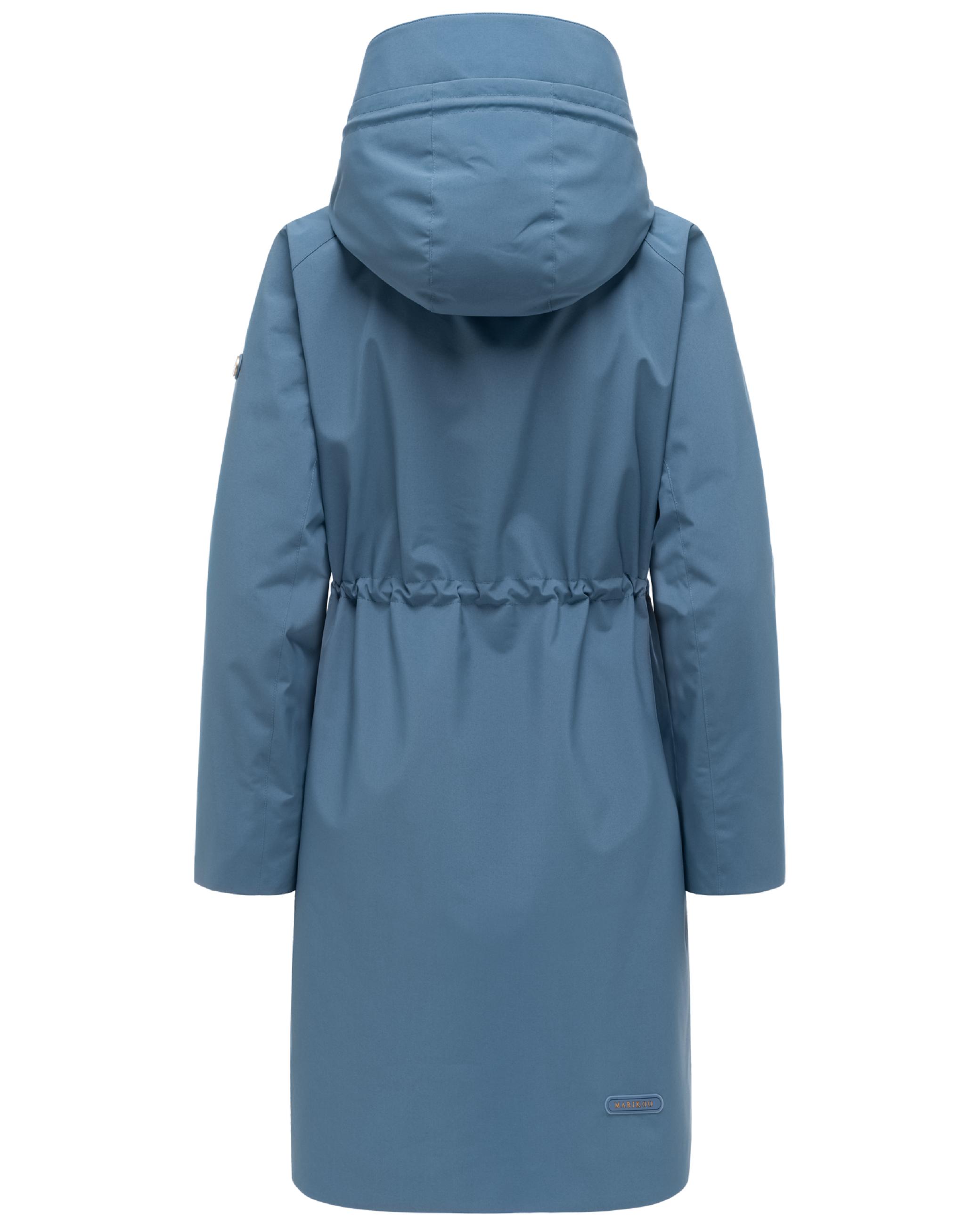 Parka mit Taillenzugkordeln "Zilandaa 16" Dusty Blue