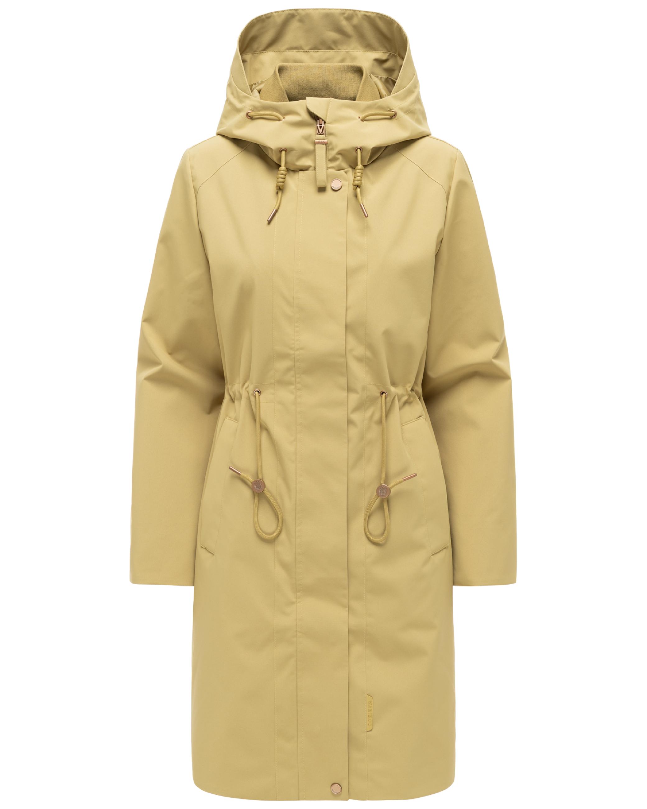 wasserdichter Parka mit Taillenzugkordeln "Zilandaa 16" Urban Khaki
