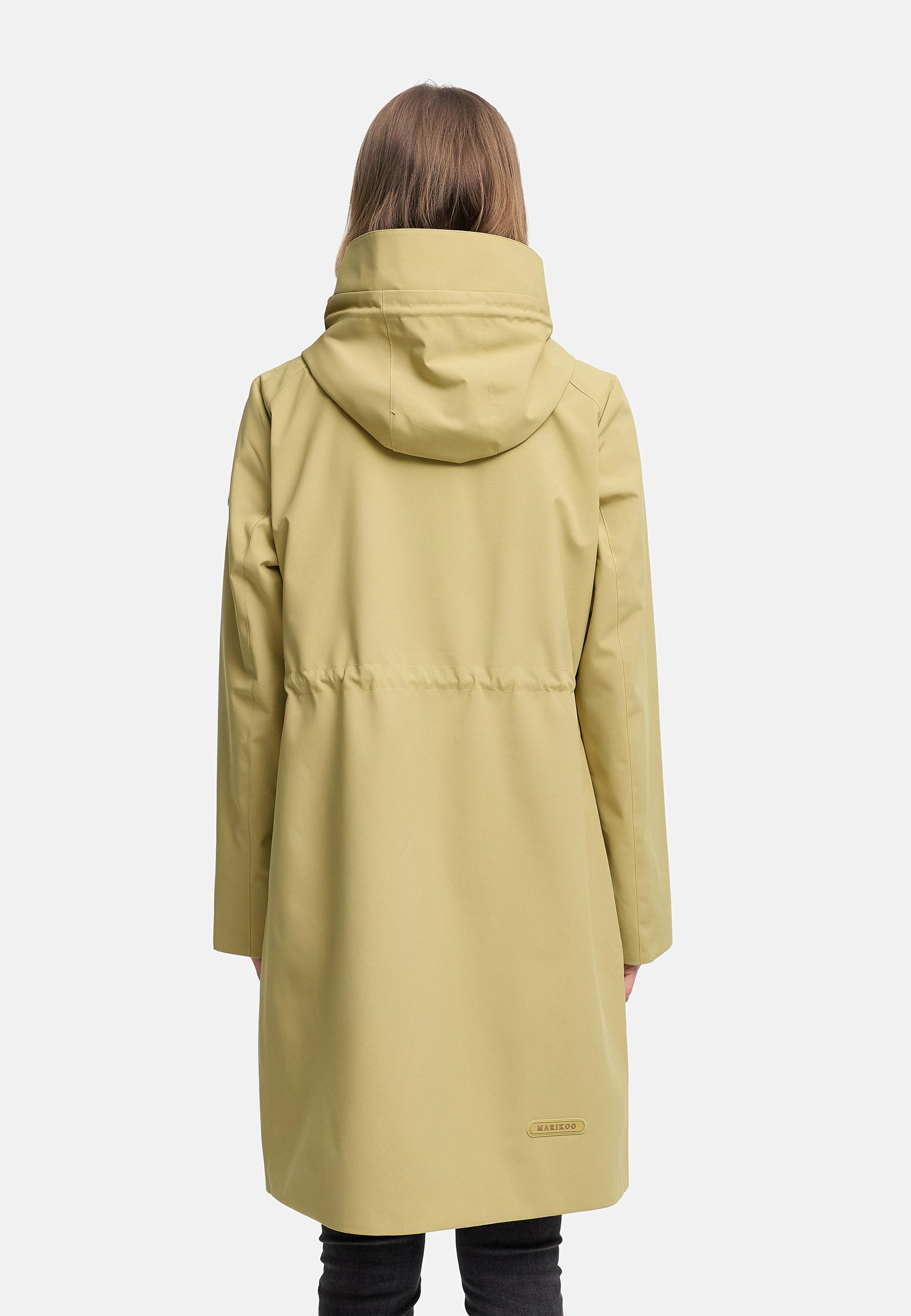 wasserdichter Parka mit Taillenzugkordeln "Zilandaa 16" Urban Khaki