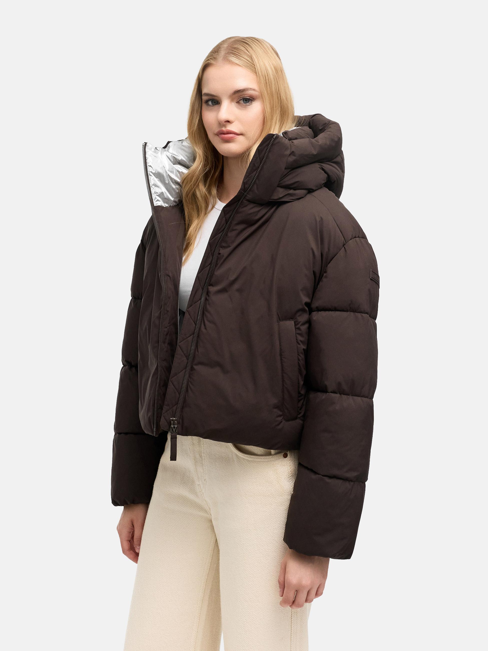 Steppjacke "Zilvaa 16" Choco