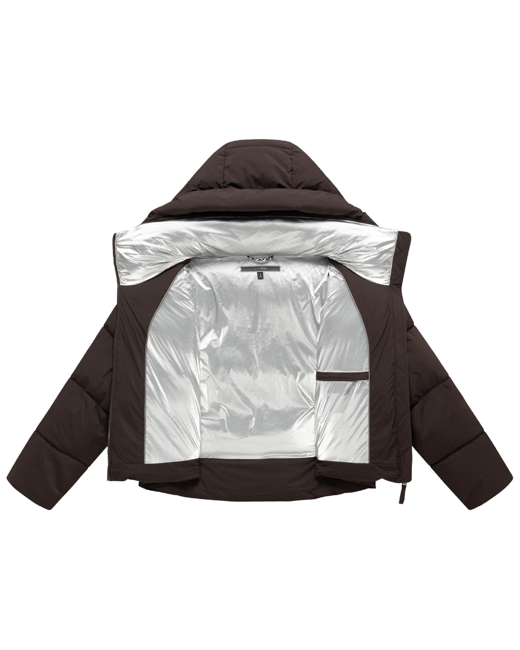 Steppjacke "Zilvaa 16" Choco