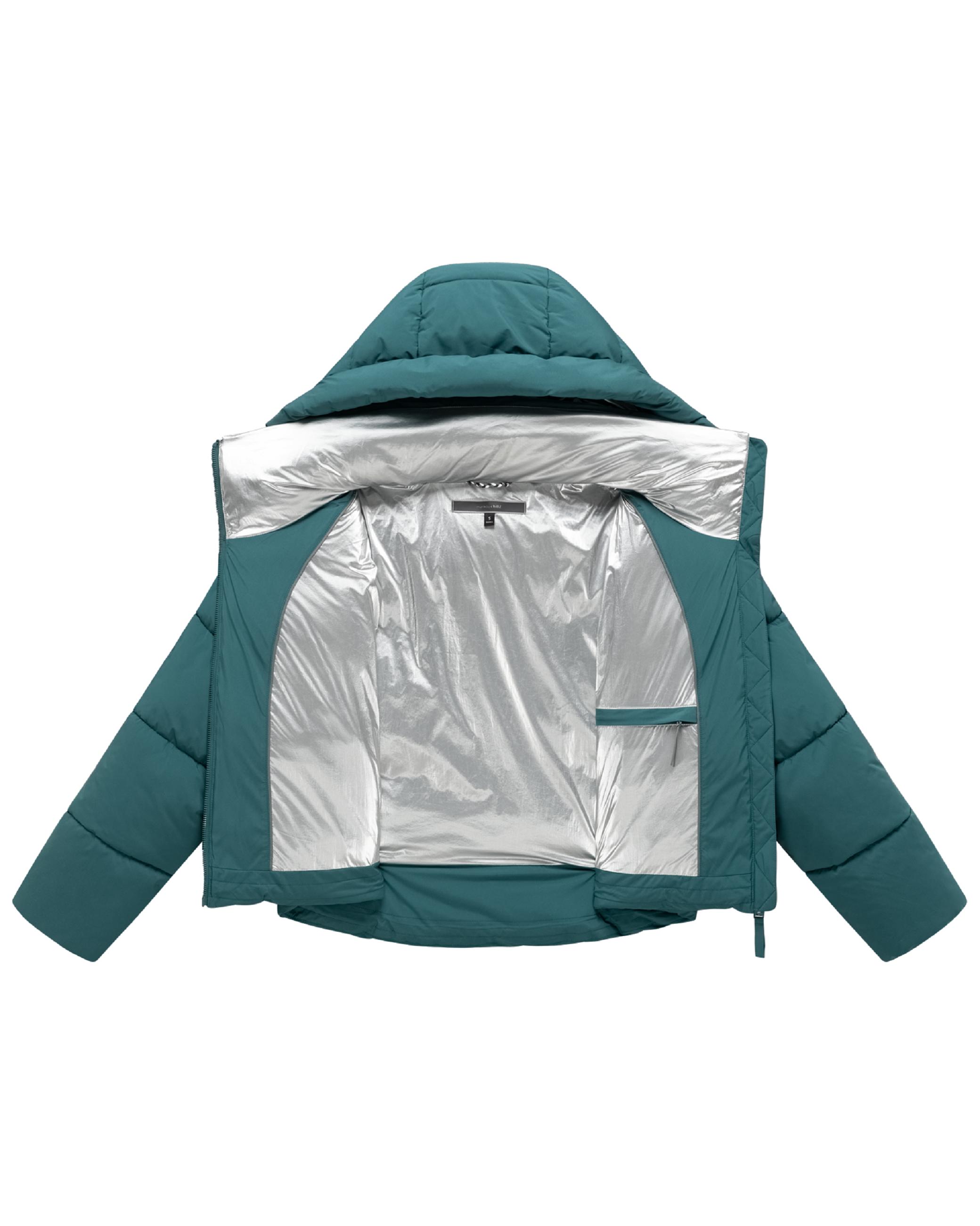 Steppjacke "Zilvaa 16" Ocean Green