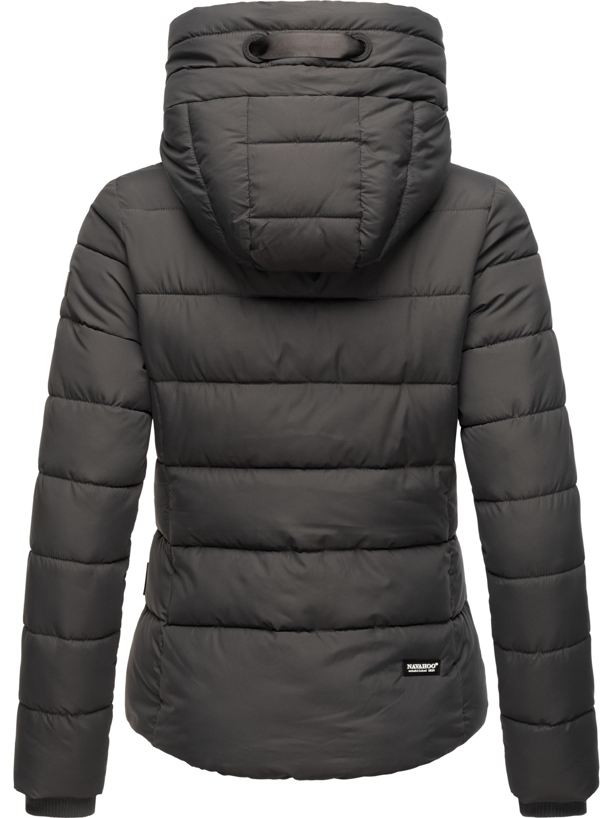 Winter Steppjacke mit hohem Kragen "Amayaa" Anthracite