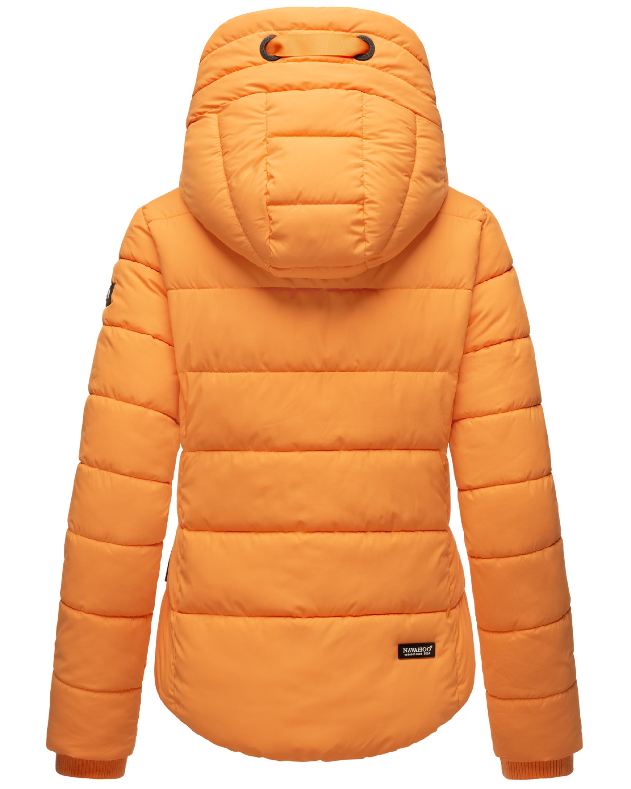 Winter Steppjacke mit hohem Kragen "Amayaa" Apricot Sorbet