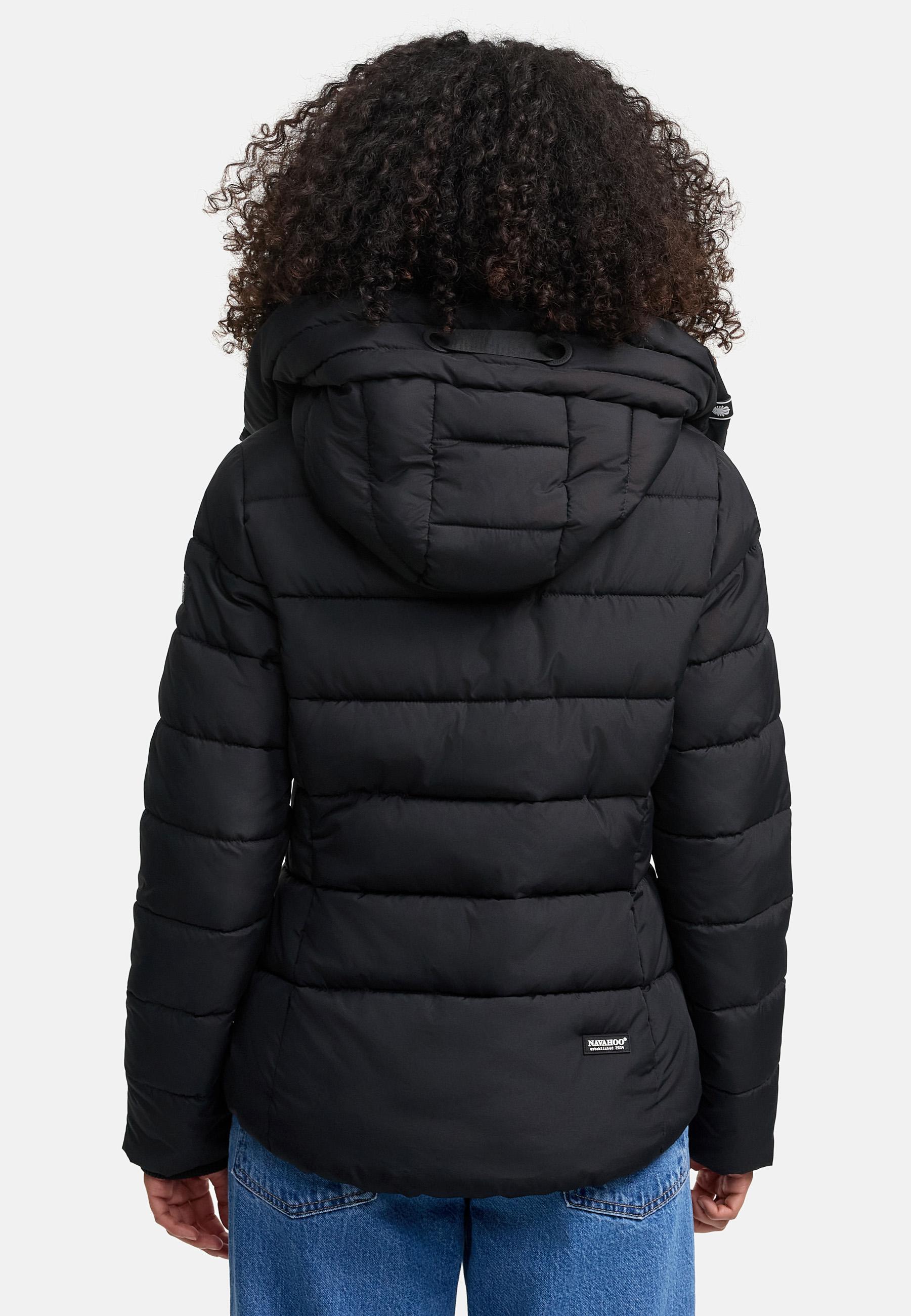 Winter Steppjacke mit hohem Kragen "Amayaa" Black