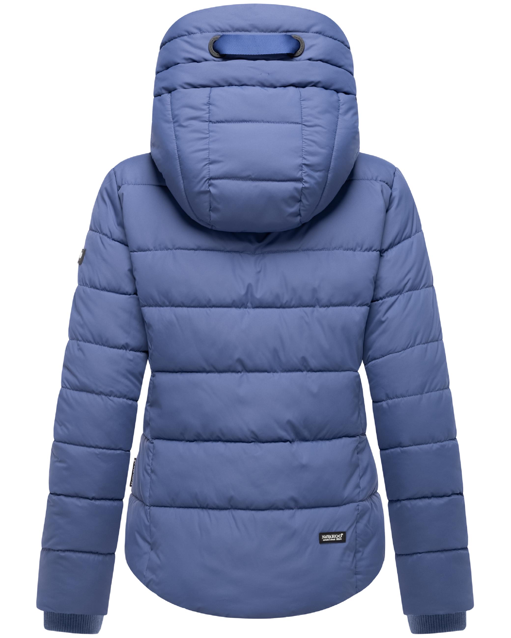 Winter Steppjacke mit hohem Kragen "Amayaa" Blue Violet