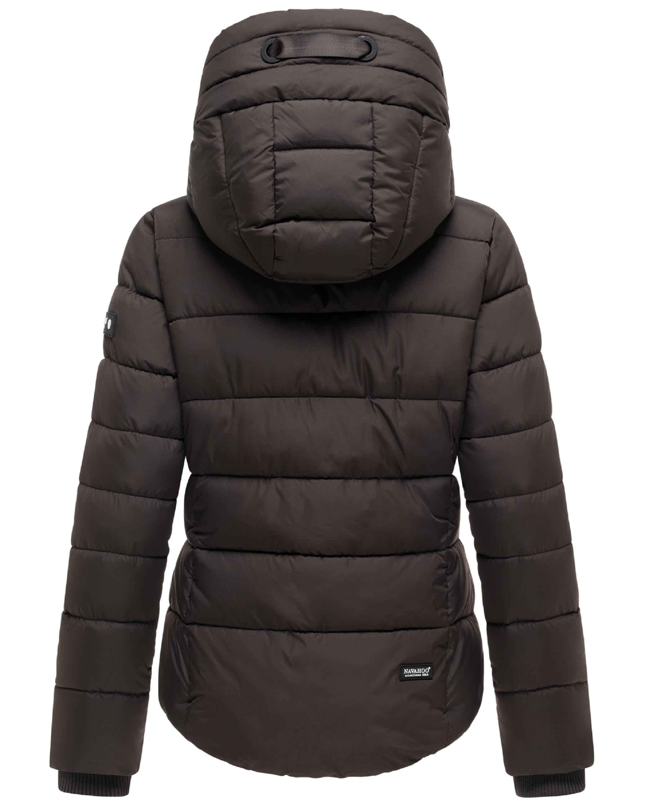 Winter Steppjacke mit hohem Kragen "Amayaa" Choco