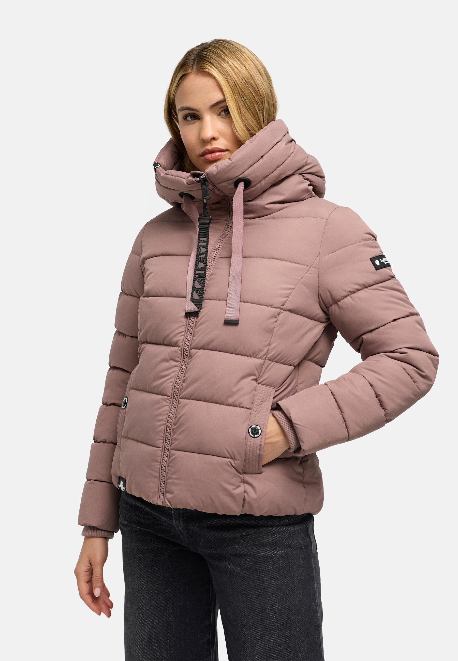 Winter Steppjacke mit hohem Kragen "Amayaa" Mauve