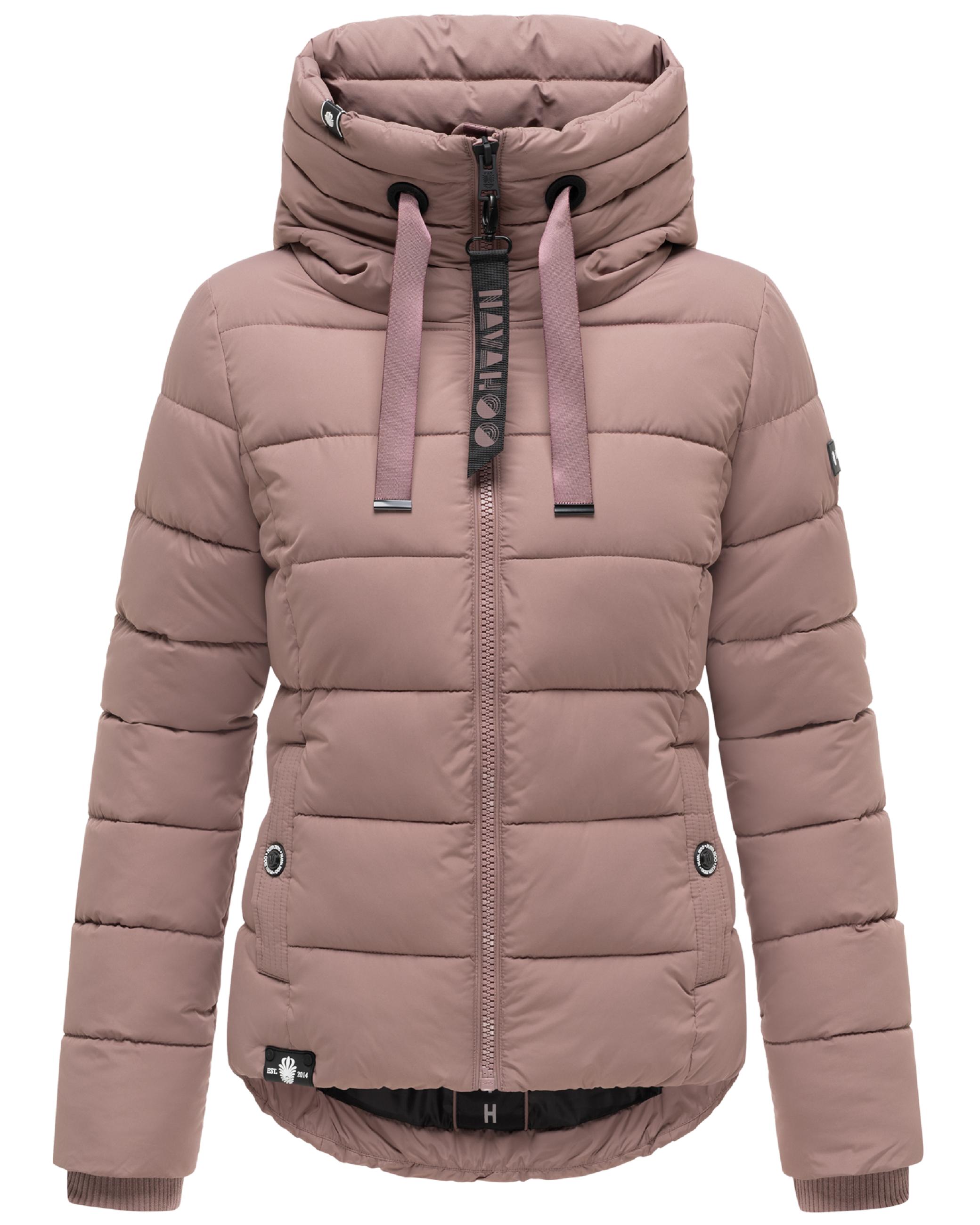 Winter Steppjacke mit hohem Kragen "Amayaa" Mauve