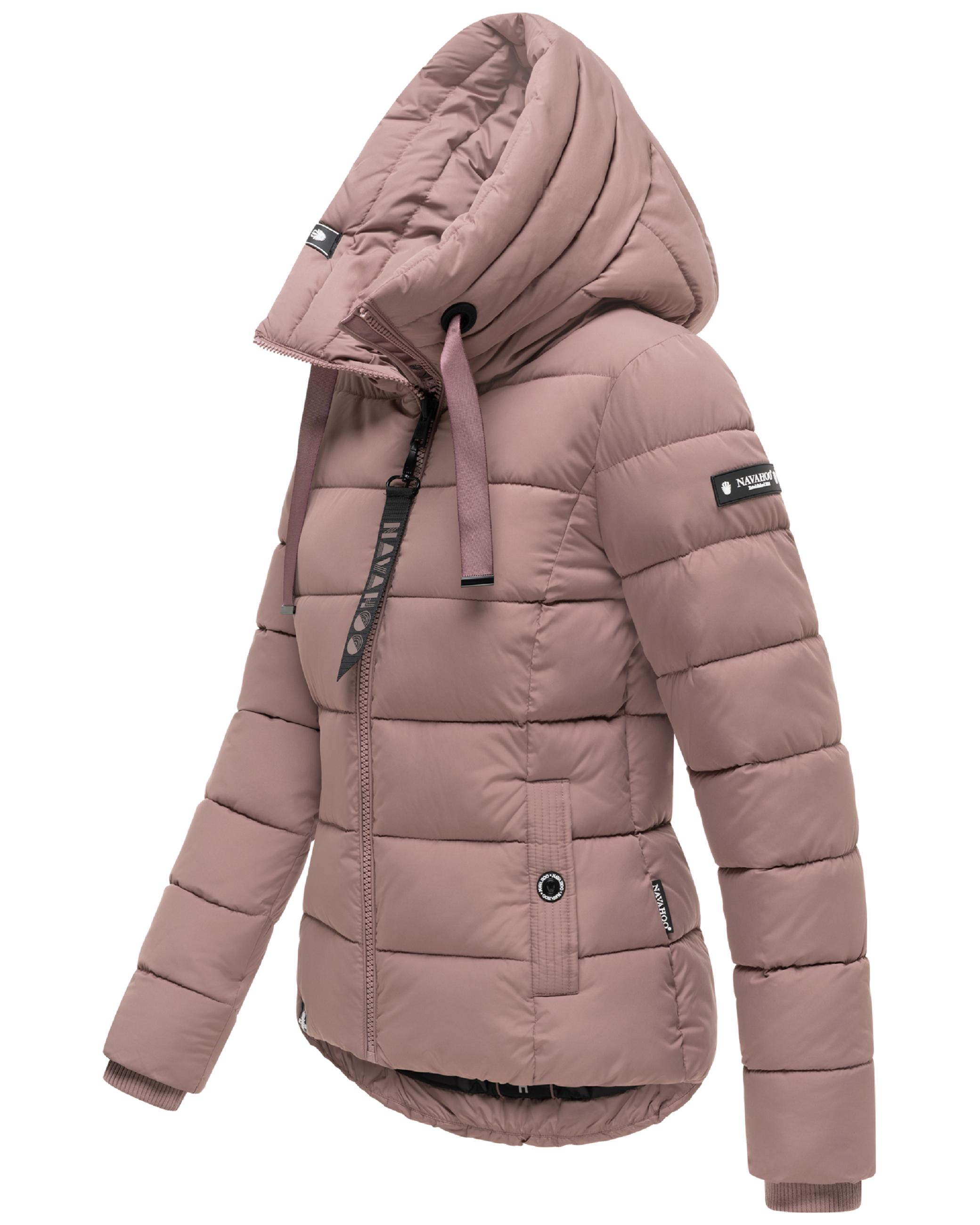 Winter Steppjacke mit hohem Kragen "Amayaa" Mauve
