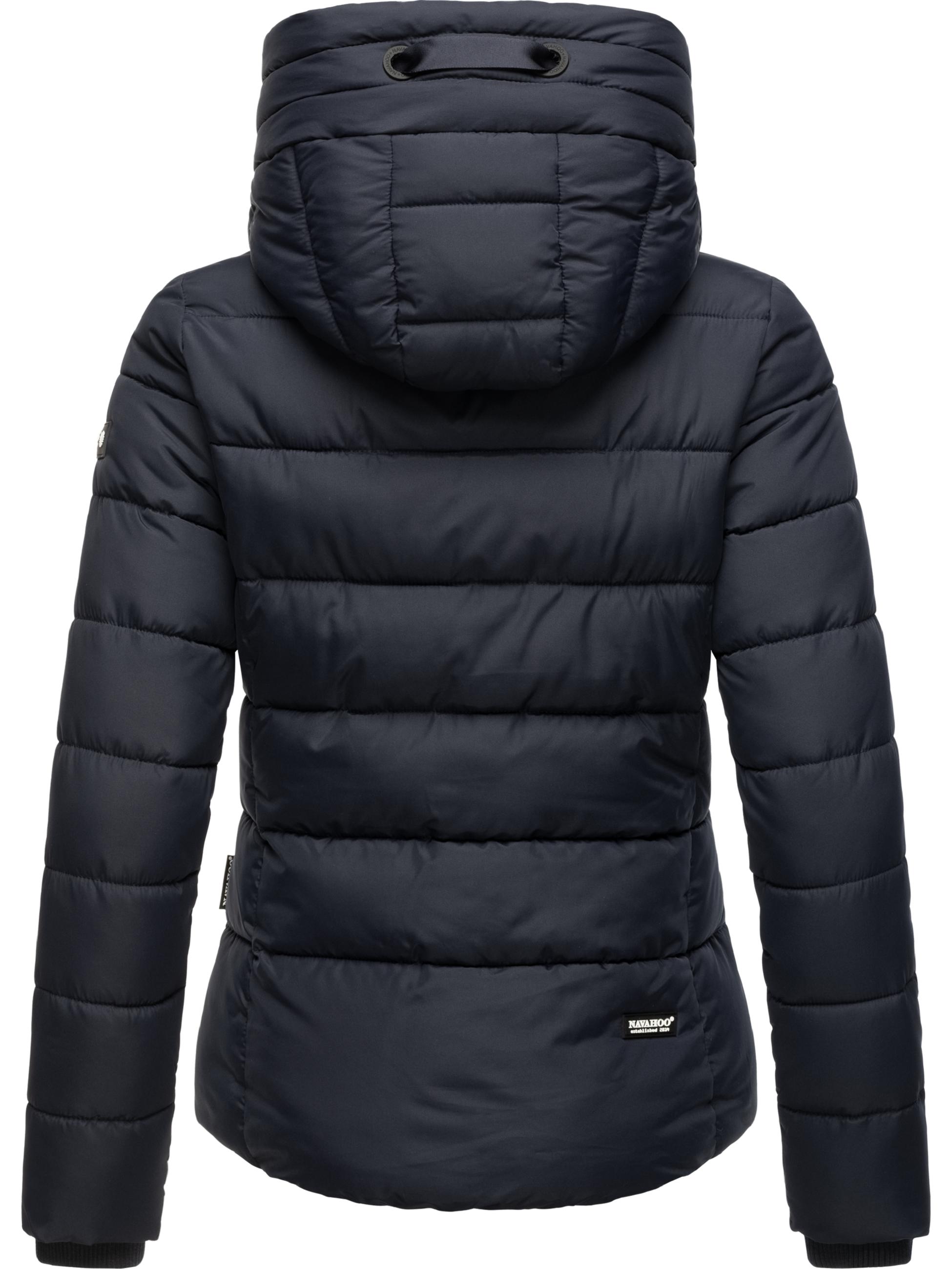 Winter Steppjacke mit hohem Kragen "Amayaa" Navy