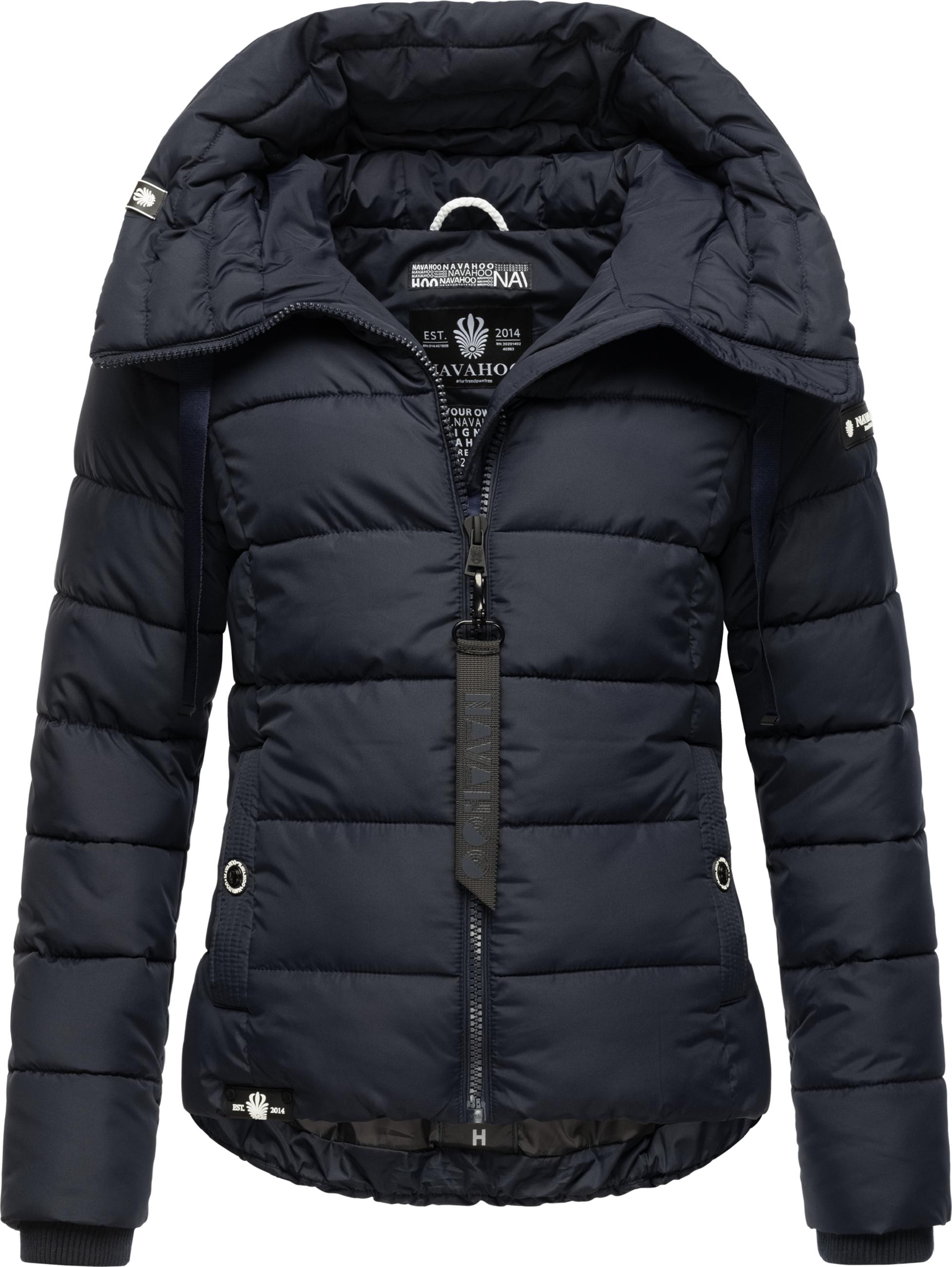 Winter Steppjacke mit hohem Kragen "Amayaa" Navy