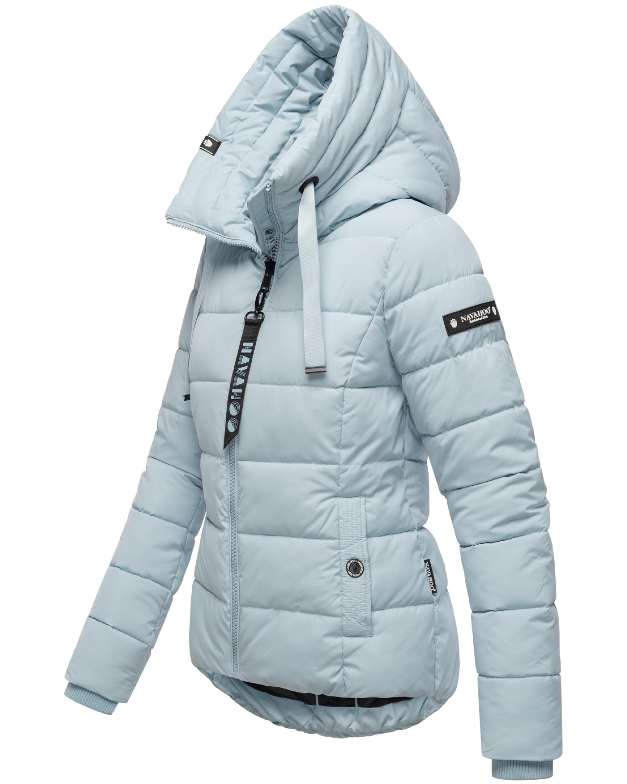 Winter Steppjacke mit hohem Kragen "Amayaa" Pastel Blue