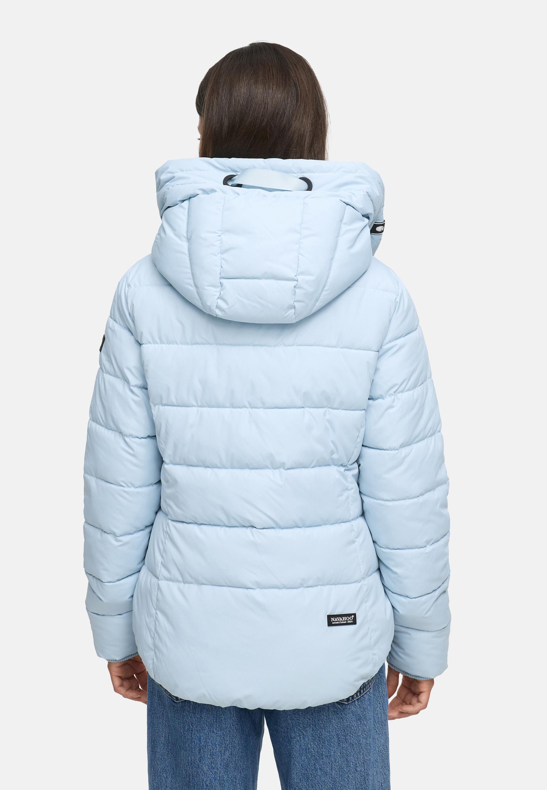 Winter Steppjacke mit hohem Kragen "Amayaa" Pastel Blue