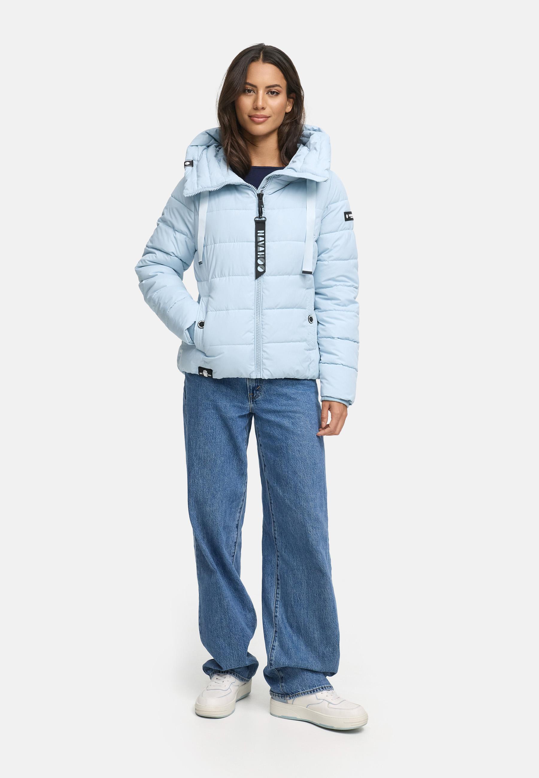 Winter Steppjacke mit hohem Kragen "Amayaa" Pastel Blue