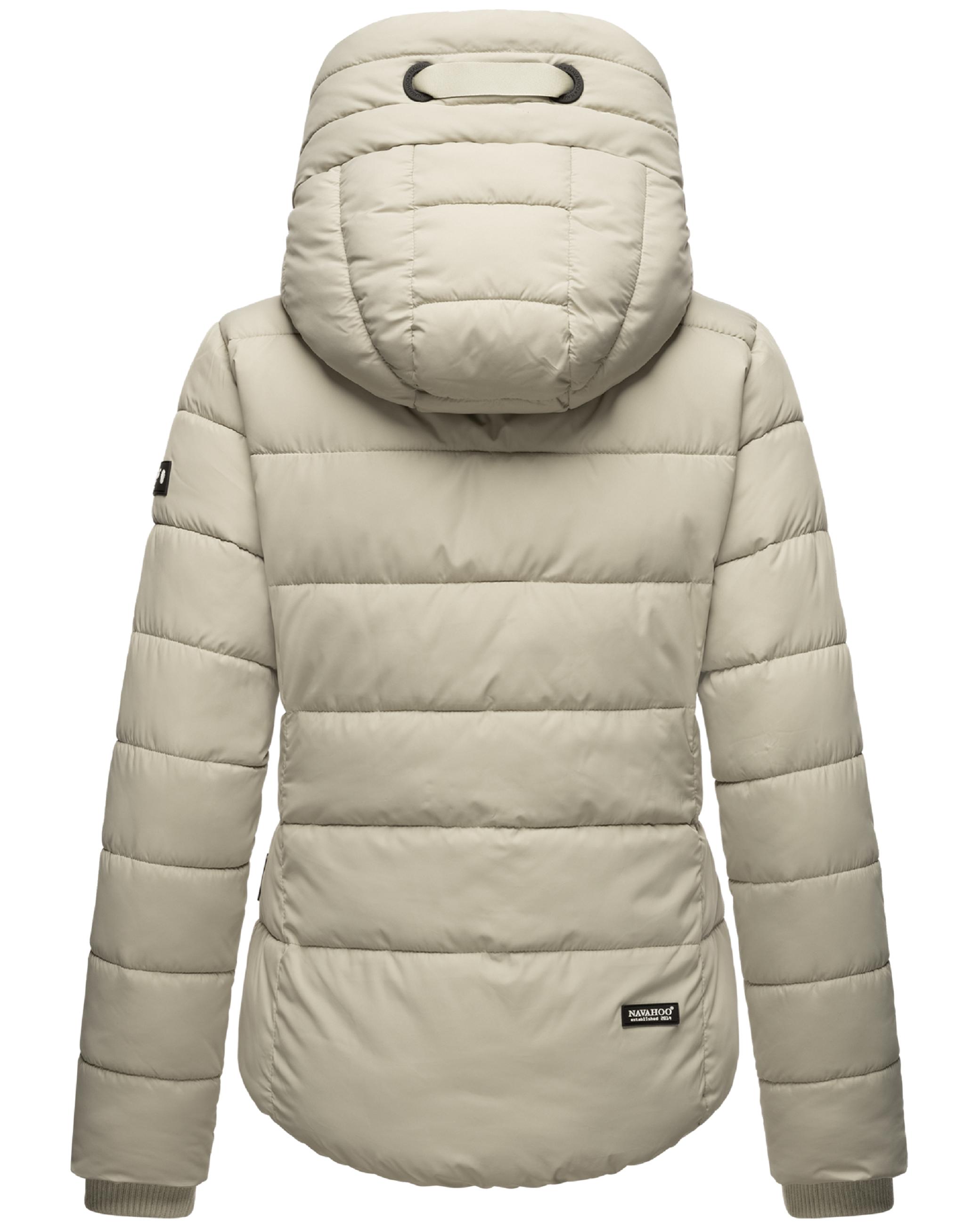 Winter Steppjacke mit hohem Kragen "Amayaa" Pebble Grey