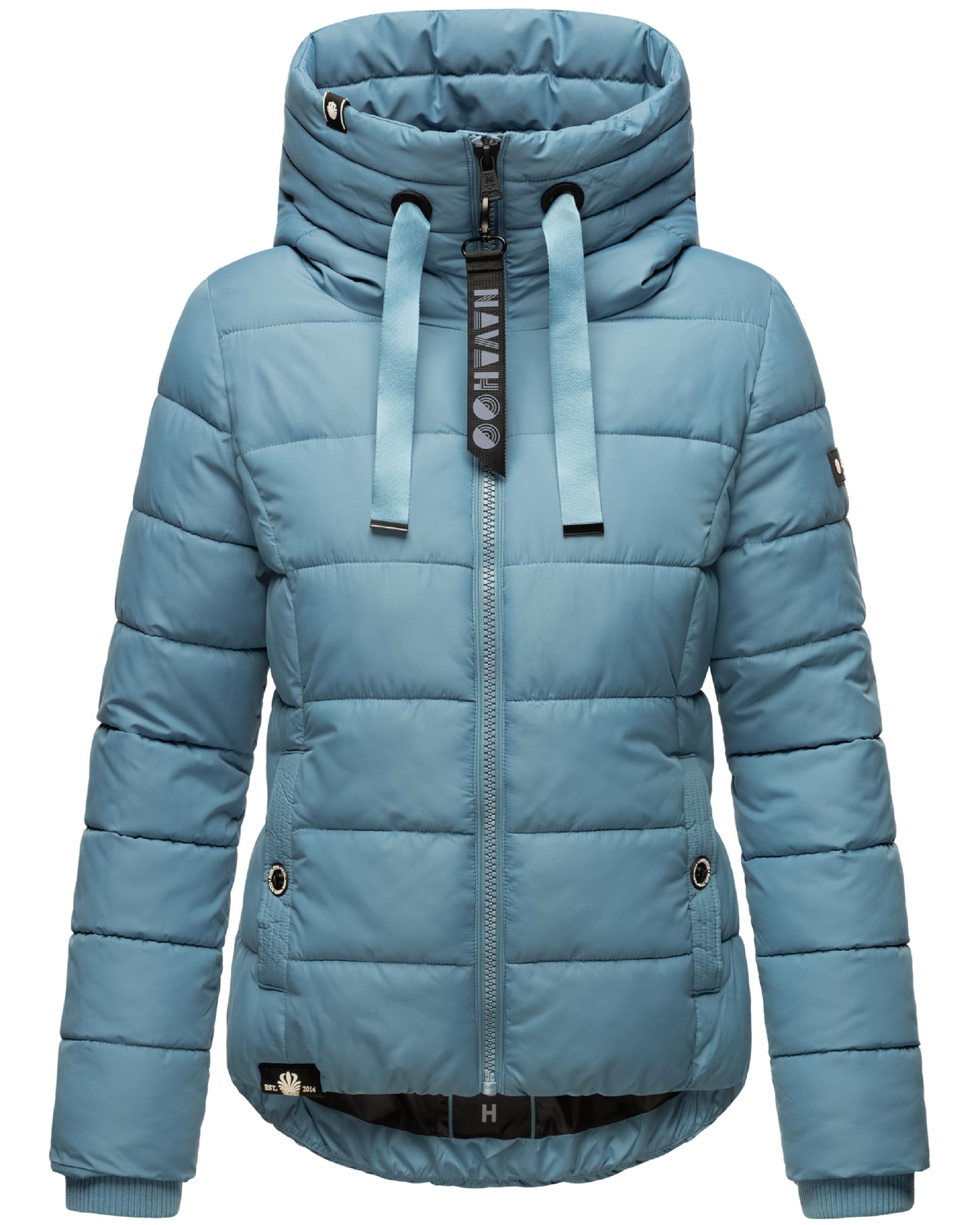 Winter Steppjacke mit hohem Kragen "Amayaa" Powder Blue