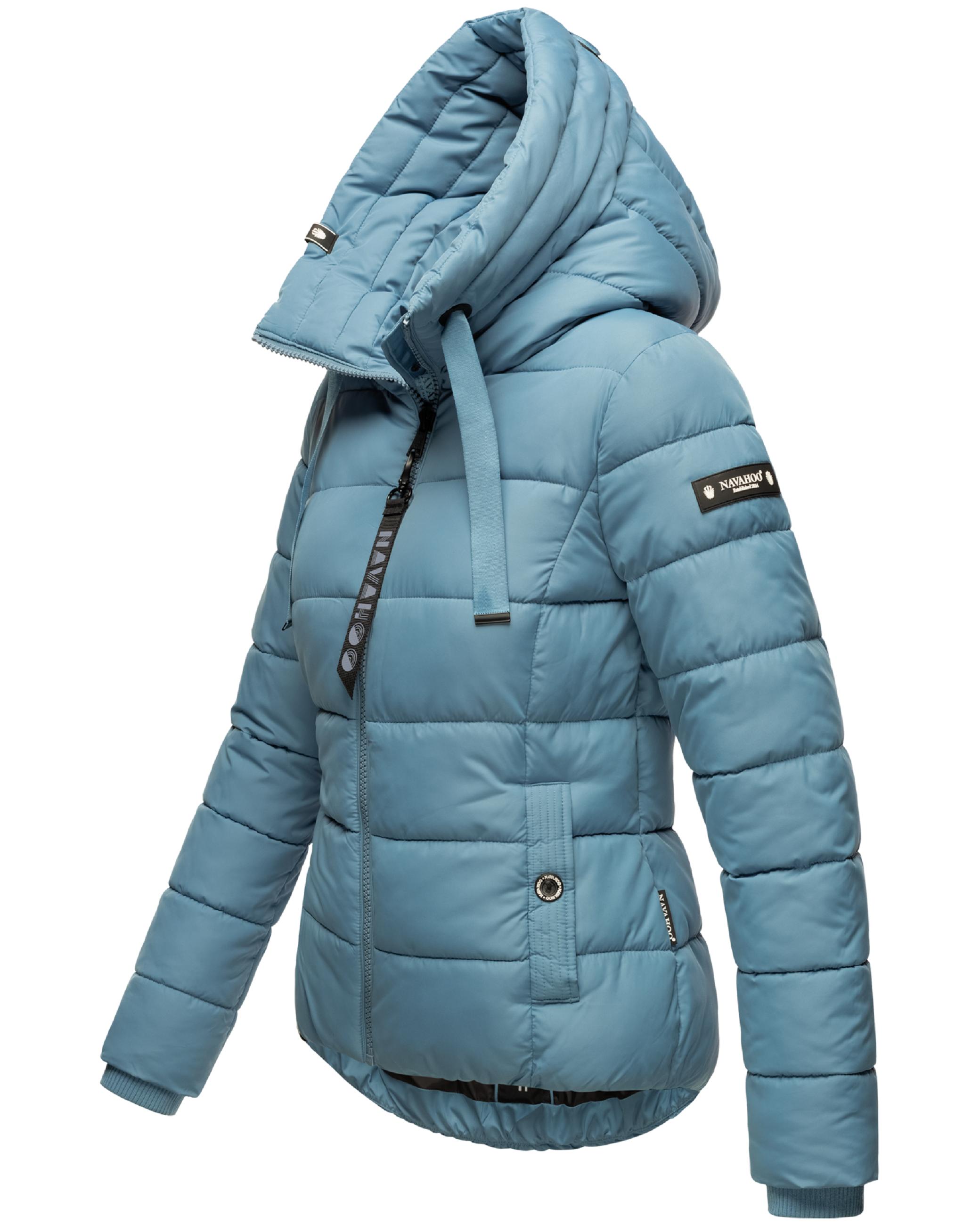 Winter Steppjacke mit hohem Kragen "Amayaa" Powder Blue