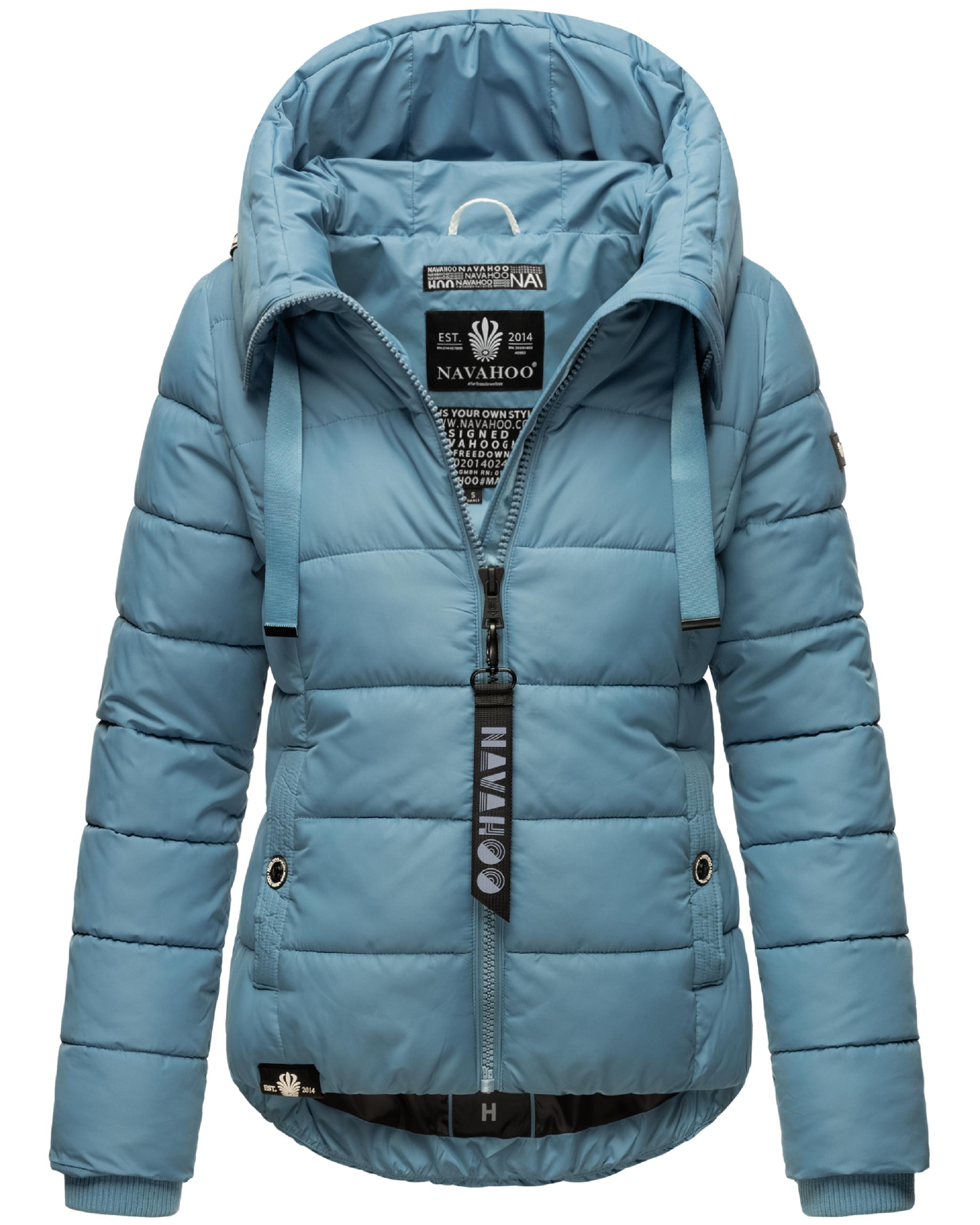 Winter Steppjacke mit hohem Kragen "Amayaa" Powder Blue