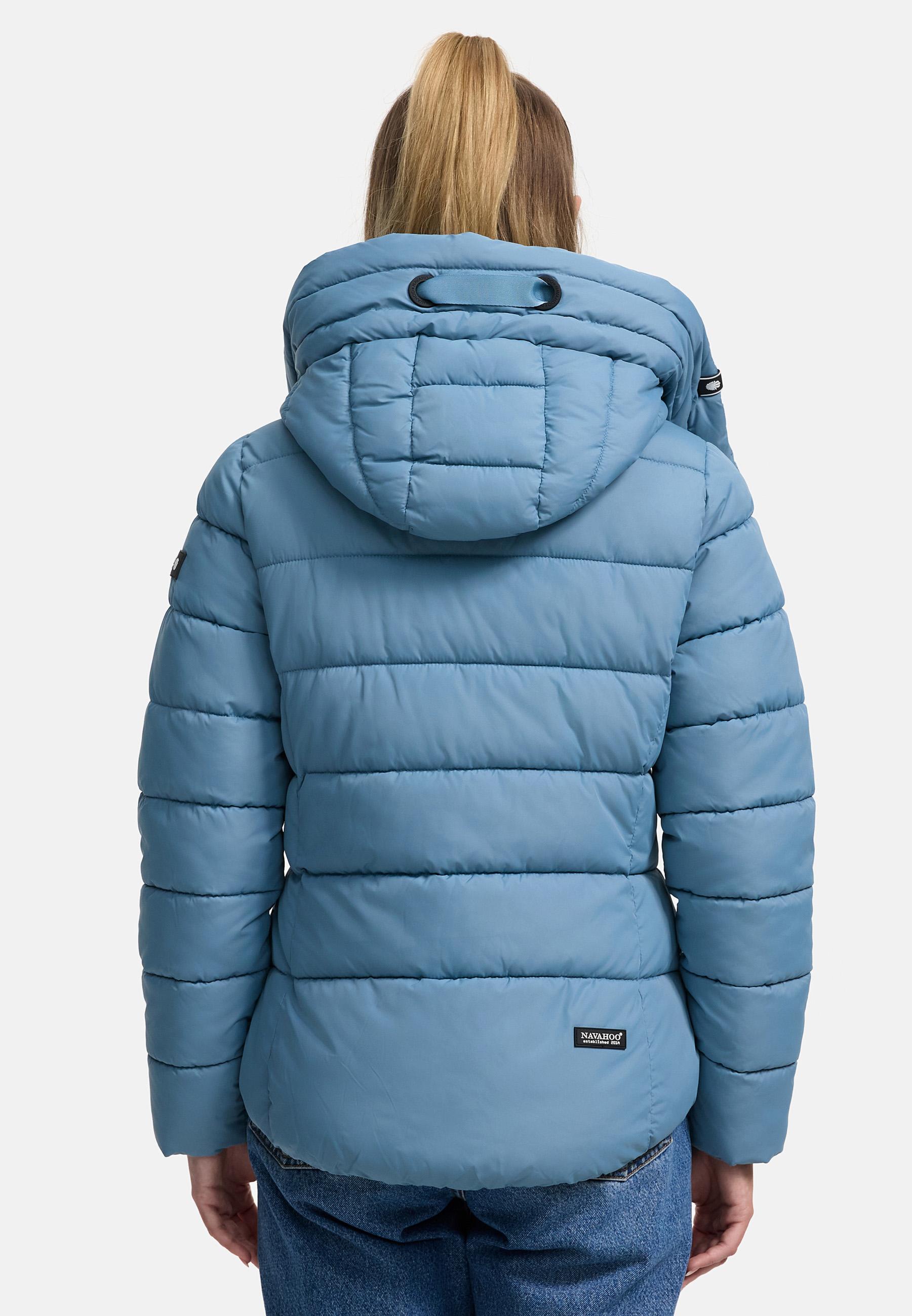 Winter Steppjacke mit hohem Kragen "Amayaa" Powder Blue