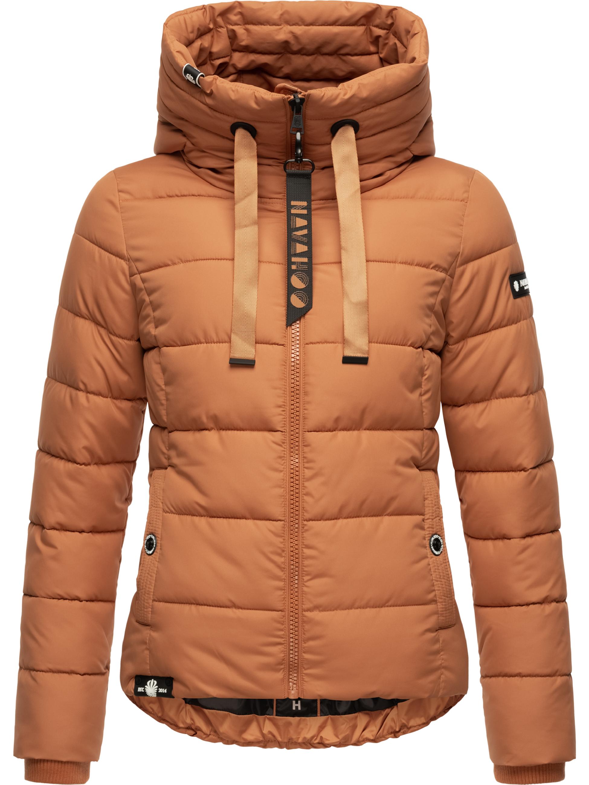 Winter Steppjacke mit hohem Kragen "Amayaa" Rusty Cinnamon