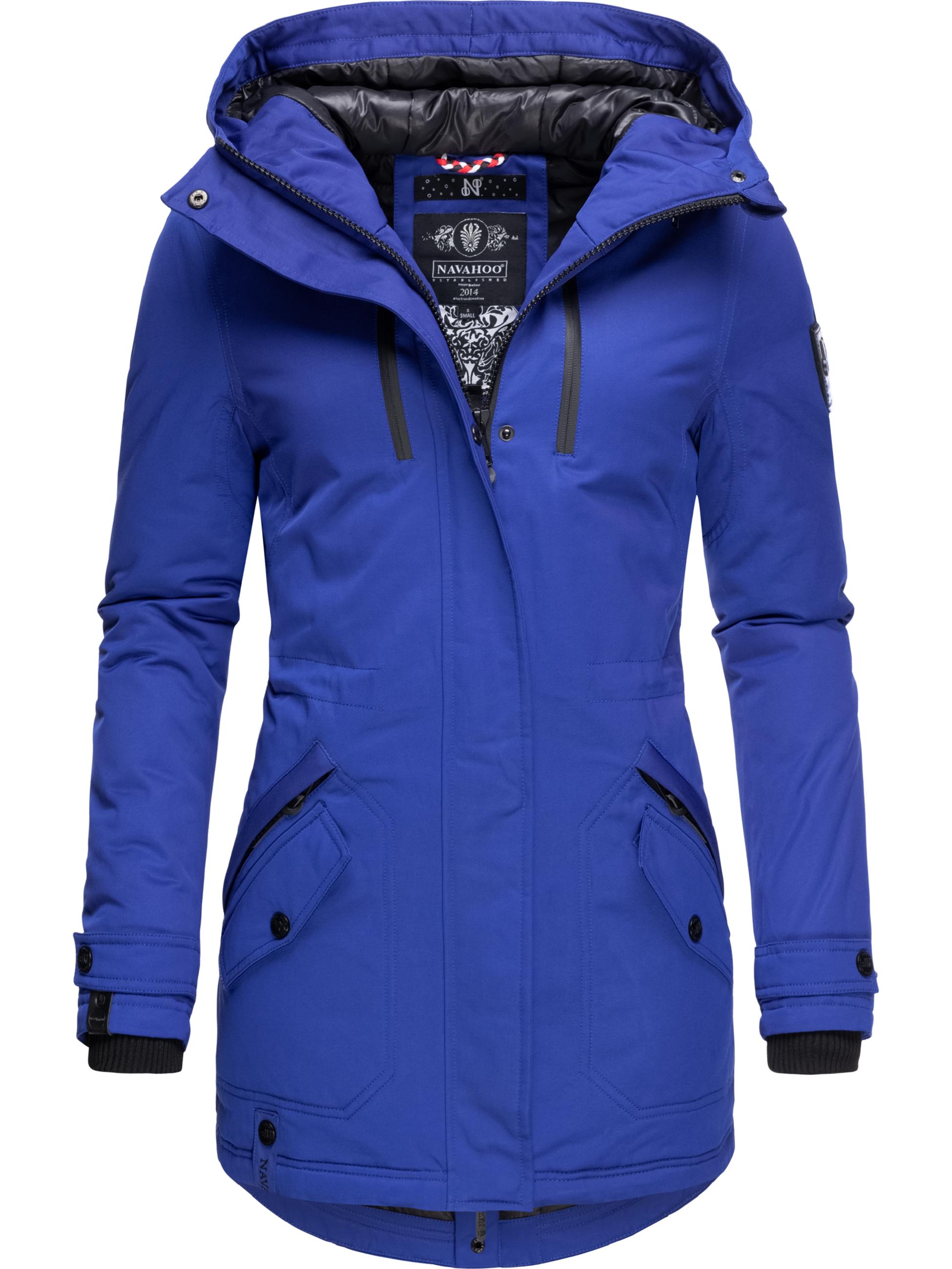 Winterparka mit Kapuze "Avrille II" Blau