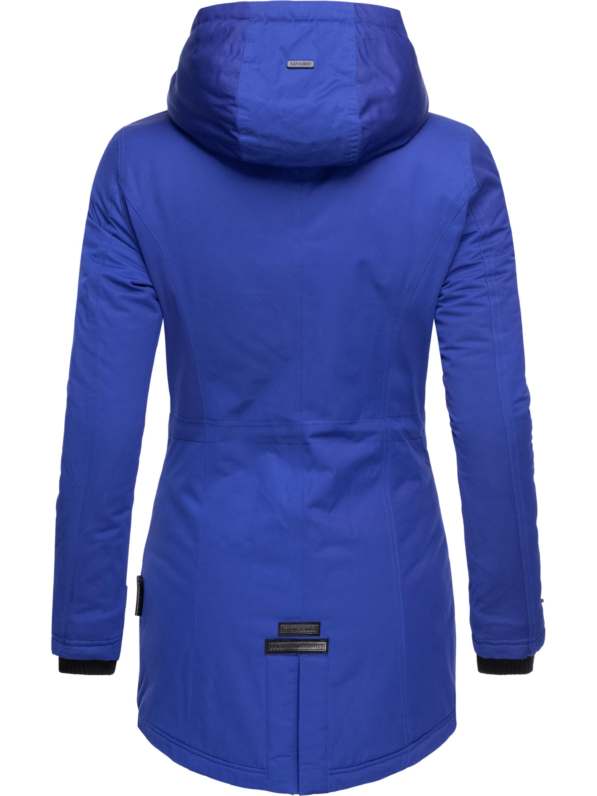 Winterparka mit Kapuze "Avrille II" Blau