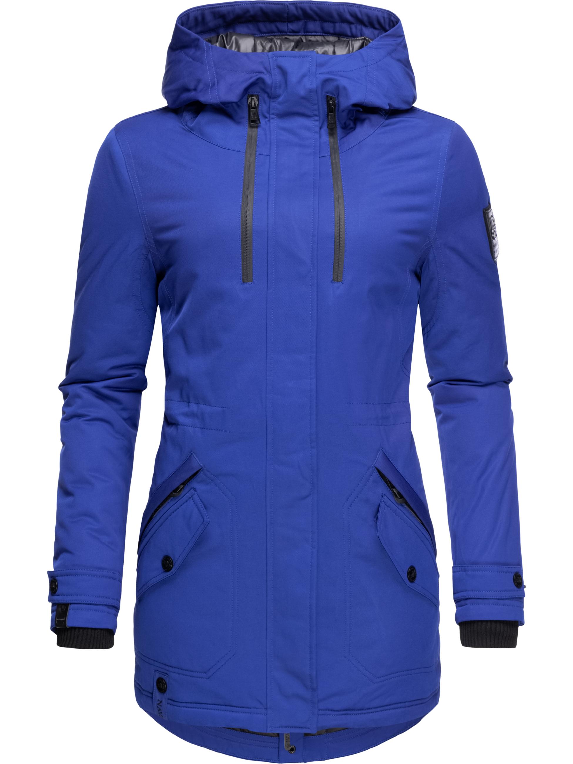 Winterparka mit Kapuze "Avrille II" Blau