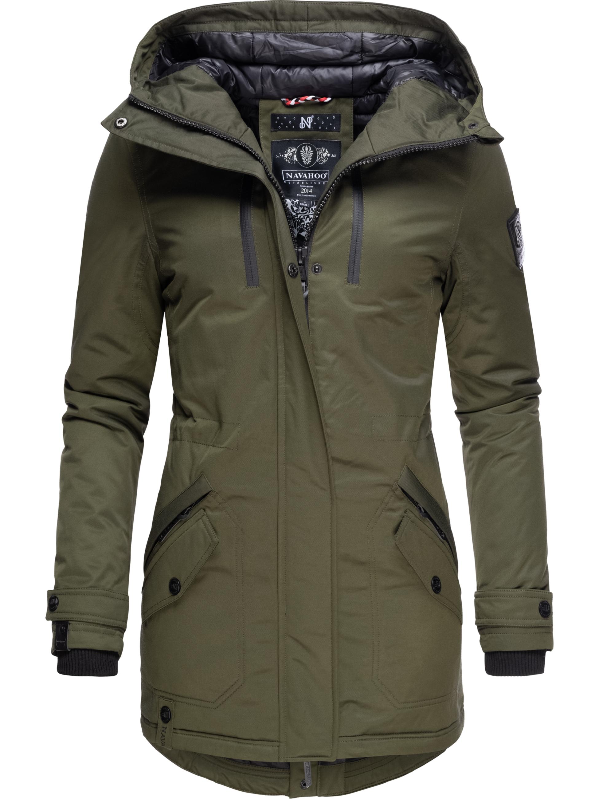 Winterparka mit Kapuze "Avrille II" Grün