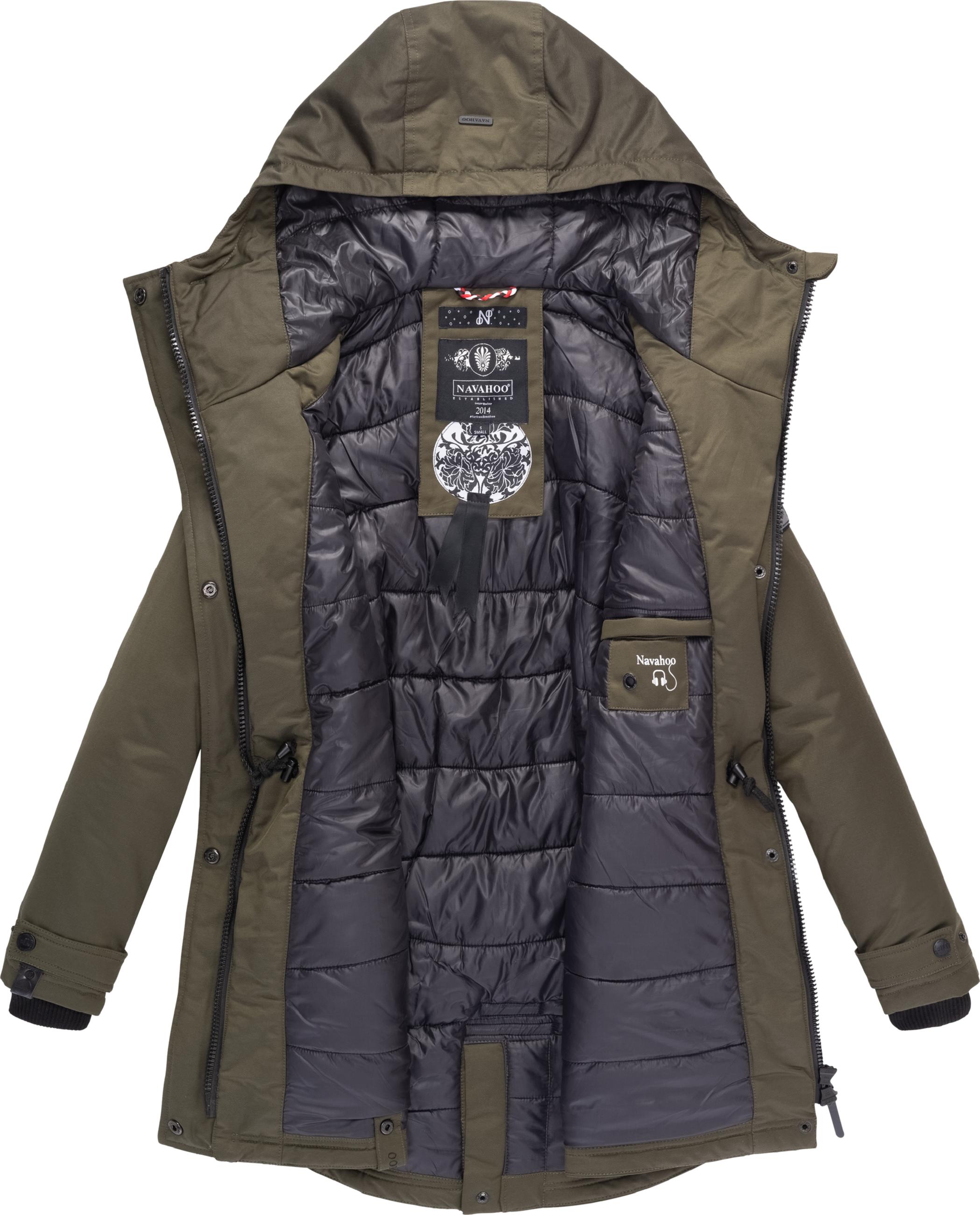 Winterparka mit Kapuze "Avrille II" Grün