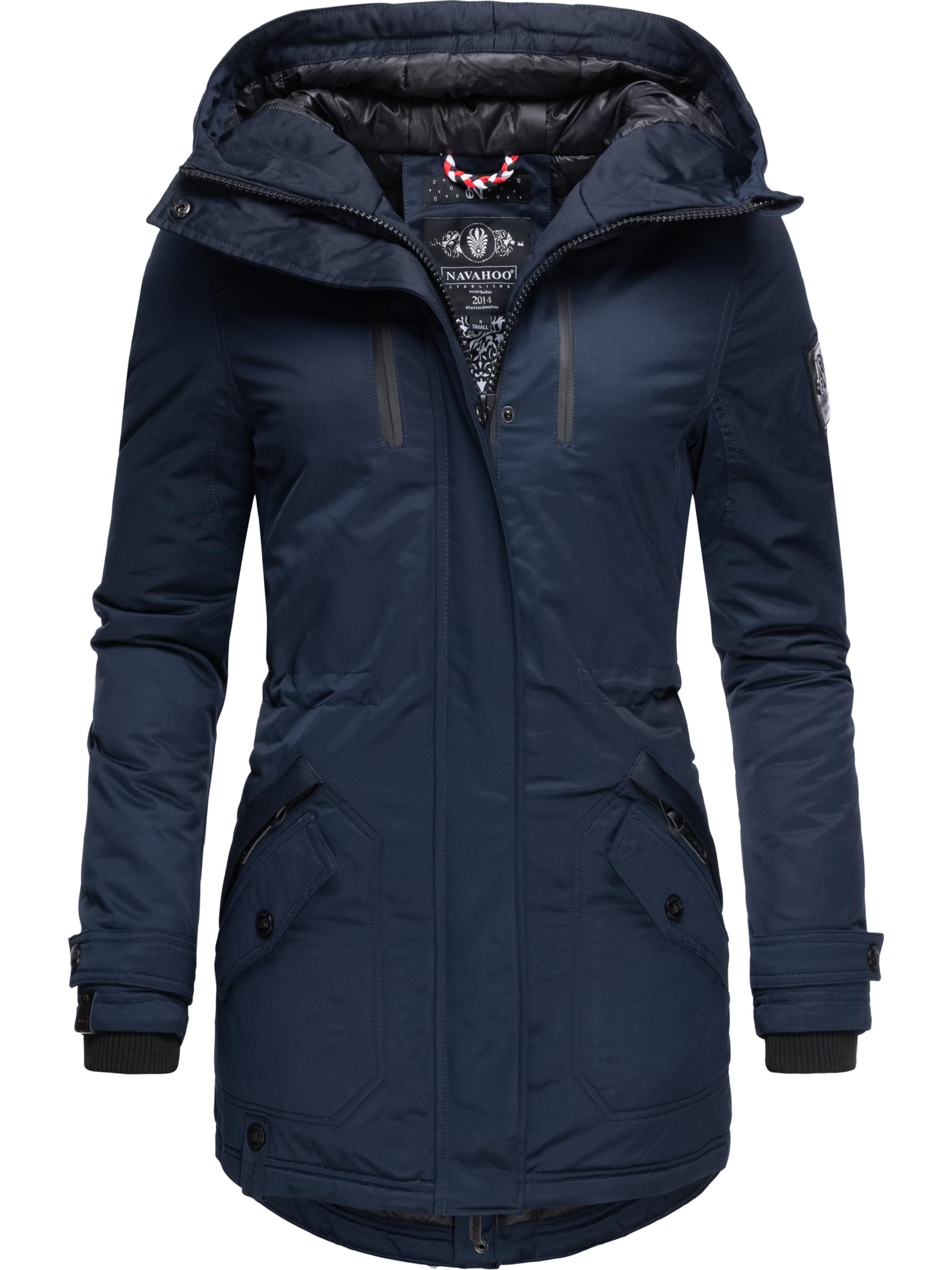 Winterparka mit Kapuze "Avrille II" Navy