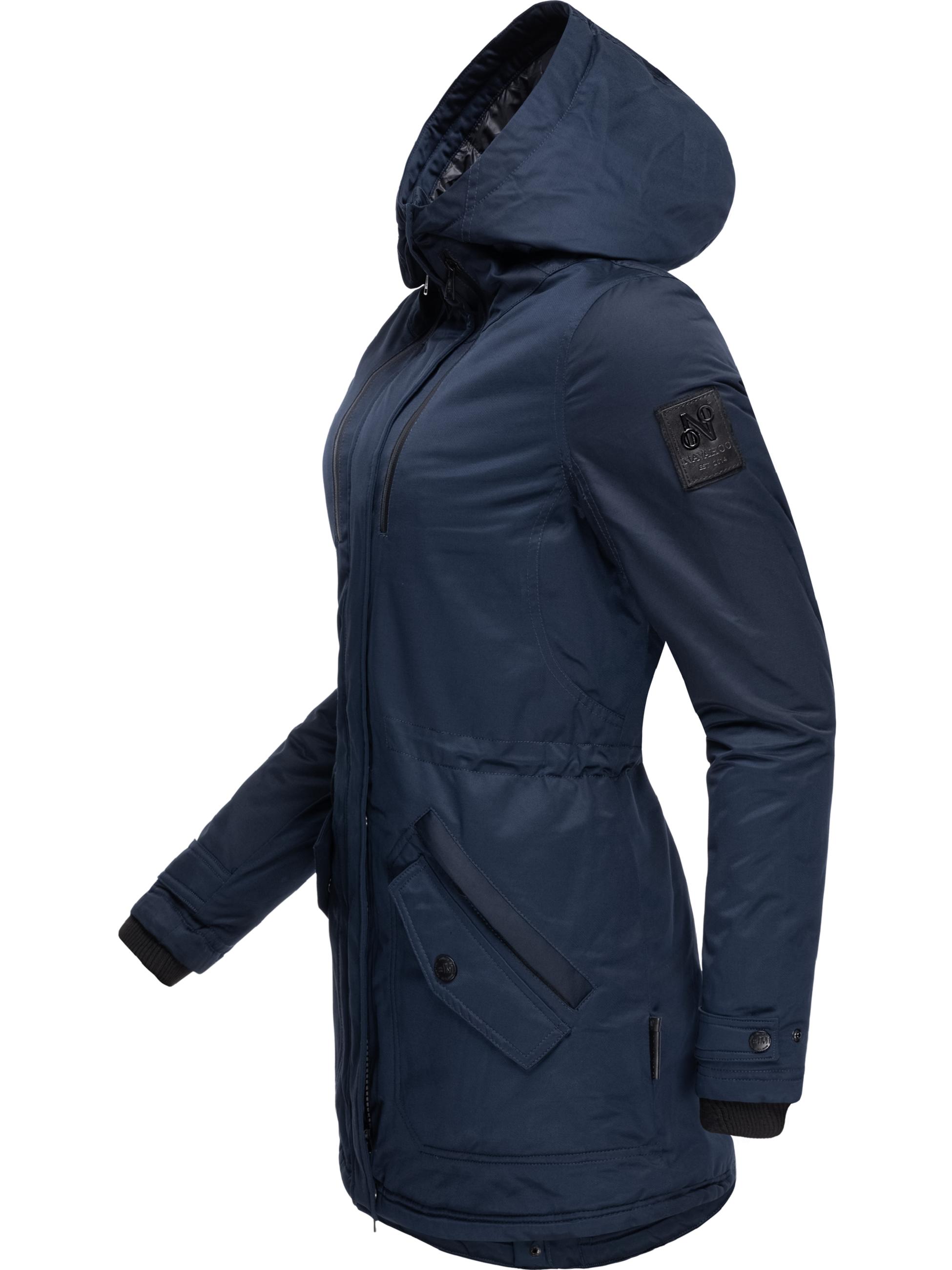 Winterparka mit Kapuze "Avrille II" Navy