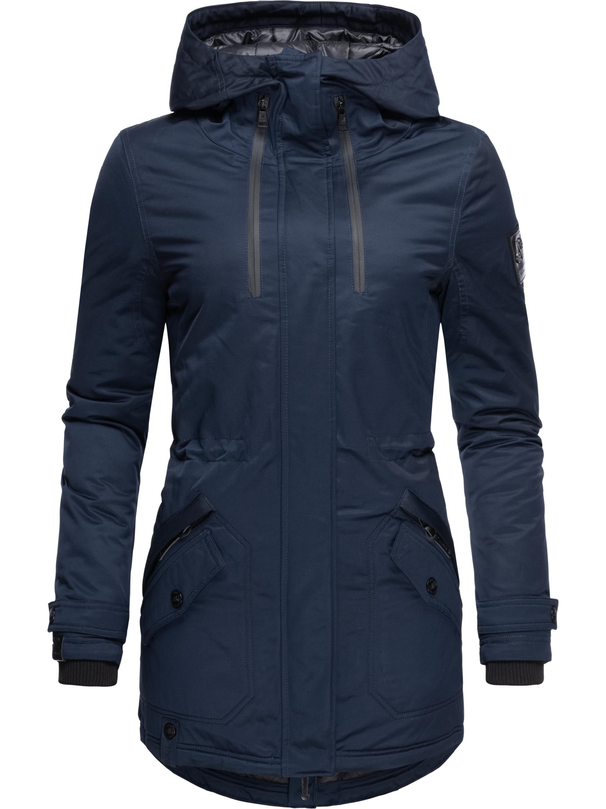 Winterparka mit Kapuze "Avrille II" Navy