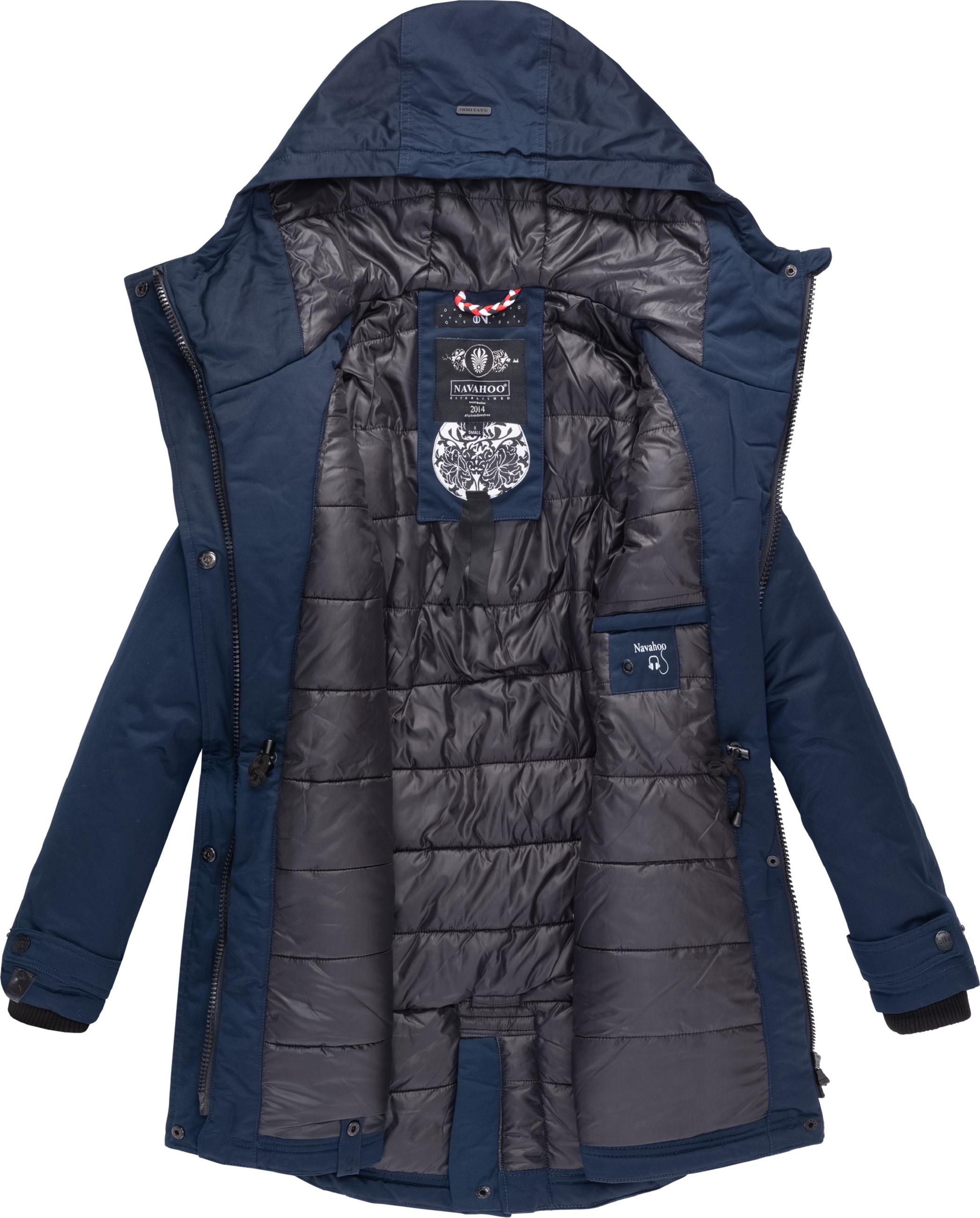 Winterparka mit Kapuze "Avrille II" Navy