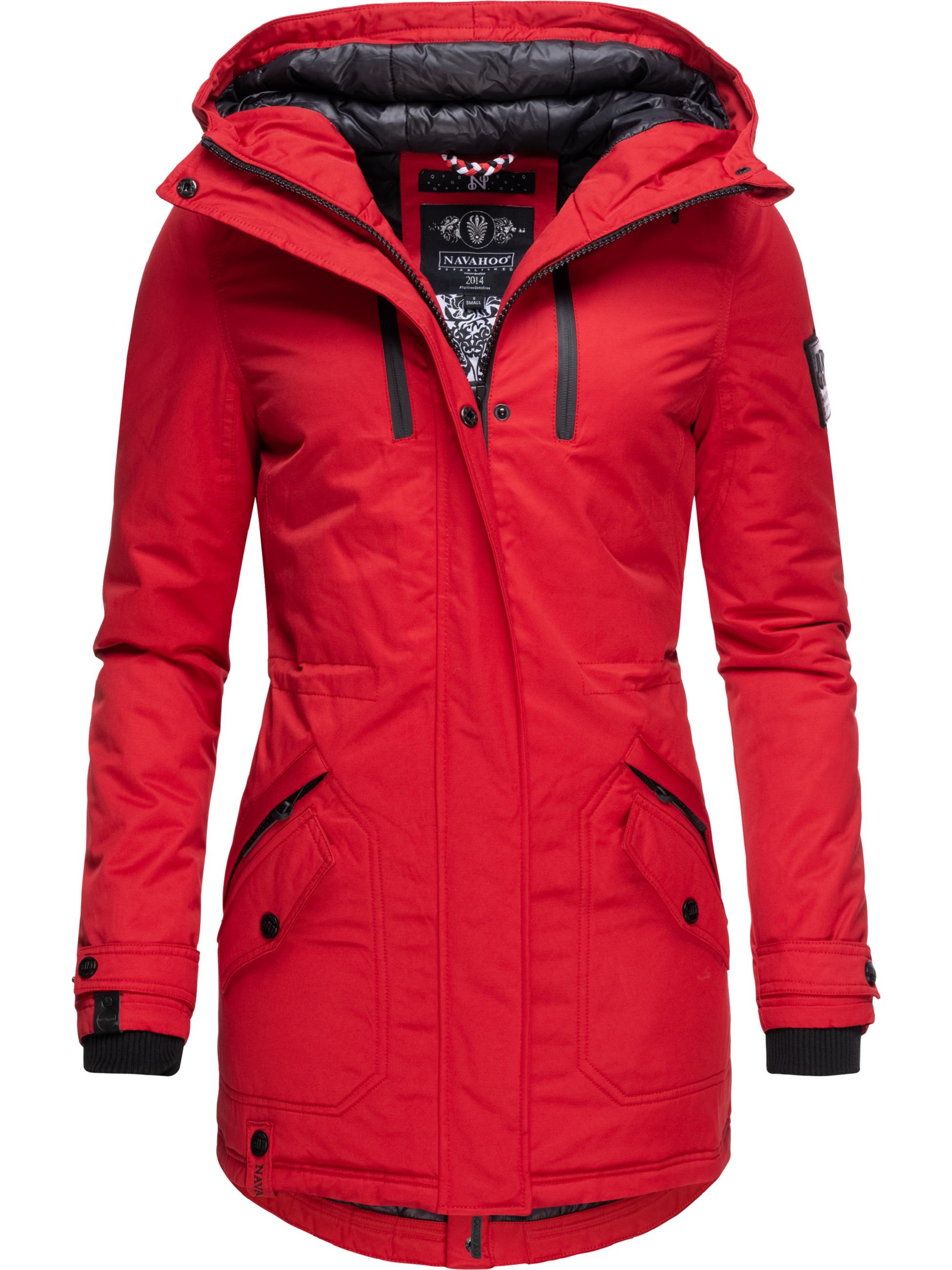 Winterparka mit Kapuze "Avrille II" Rot